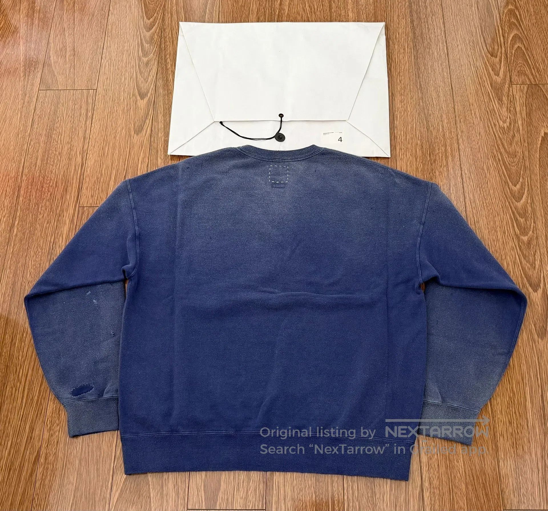 Visvim VISVIM 26SS JUMBO SB SWEAT L/S CRASH. Size US XL / EU 56 / 4 - 3 Thumbnail