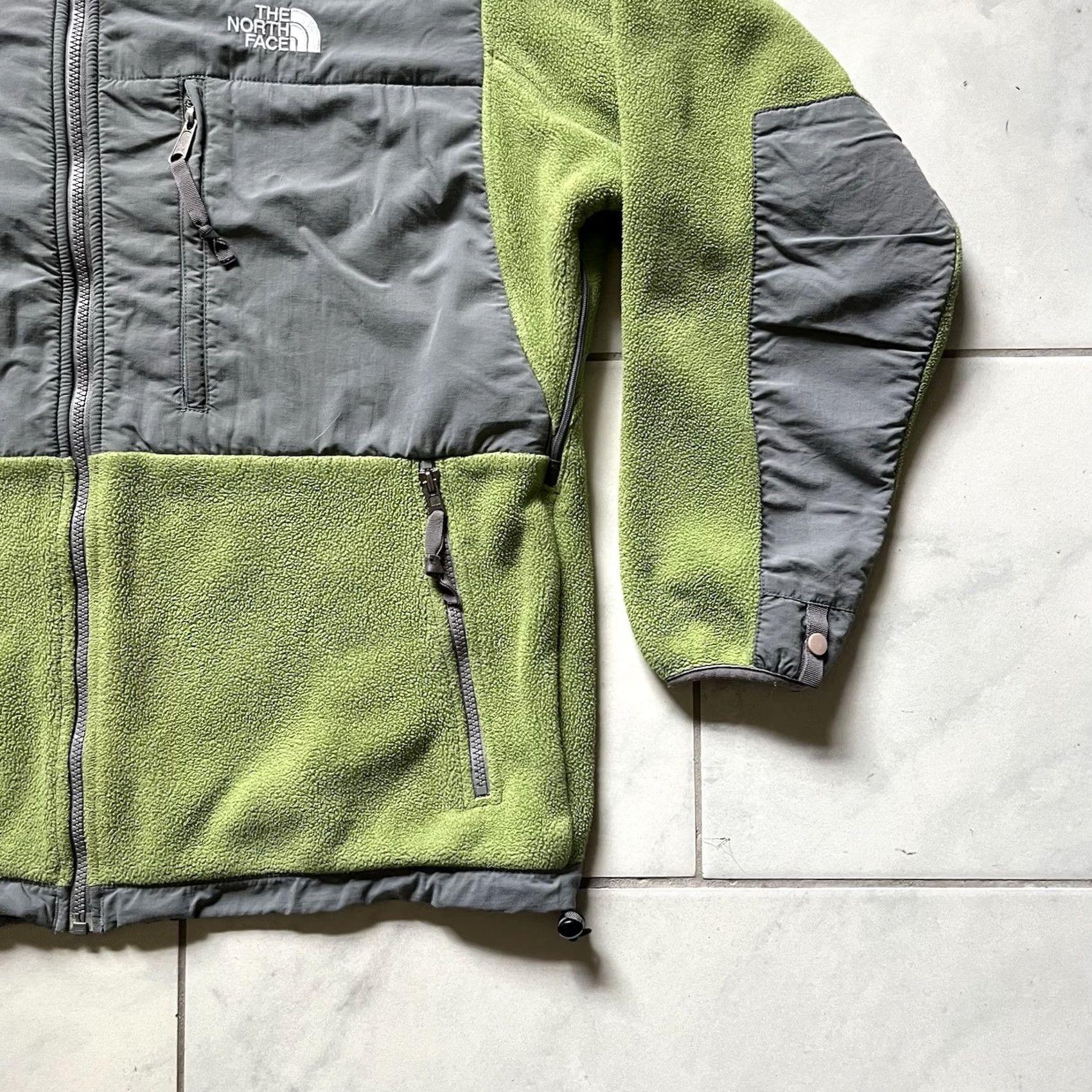 The North Face North Face Polartec Jacket Large Green Womens Fleece Full Zip Embroidered Logo Knit Pullover Size L / US 10 / IT 46 - 7 Thumbnail