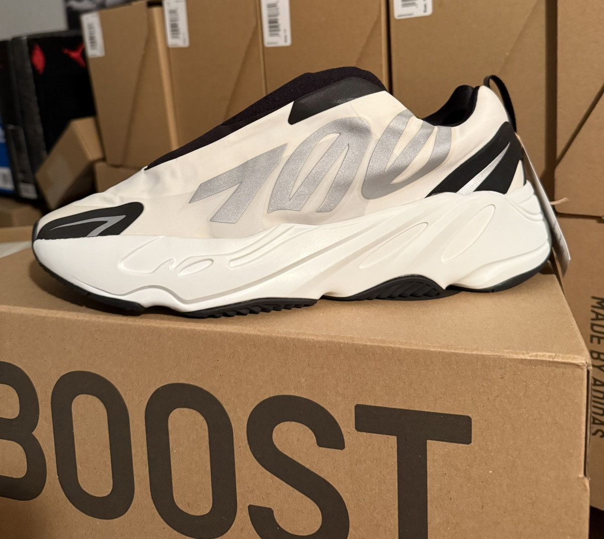 Yeezy adidas Yeezy 700 MNVN Laceless ‘Analog’ size10.5 DS w OG All Size US 10.5 / EU 43-44 - 1 Thumbnail