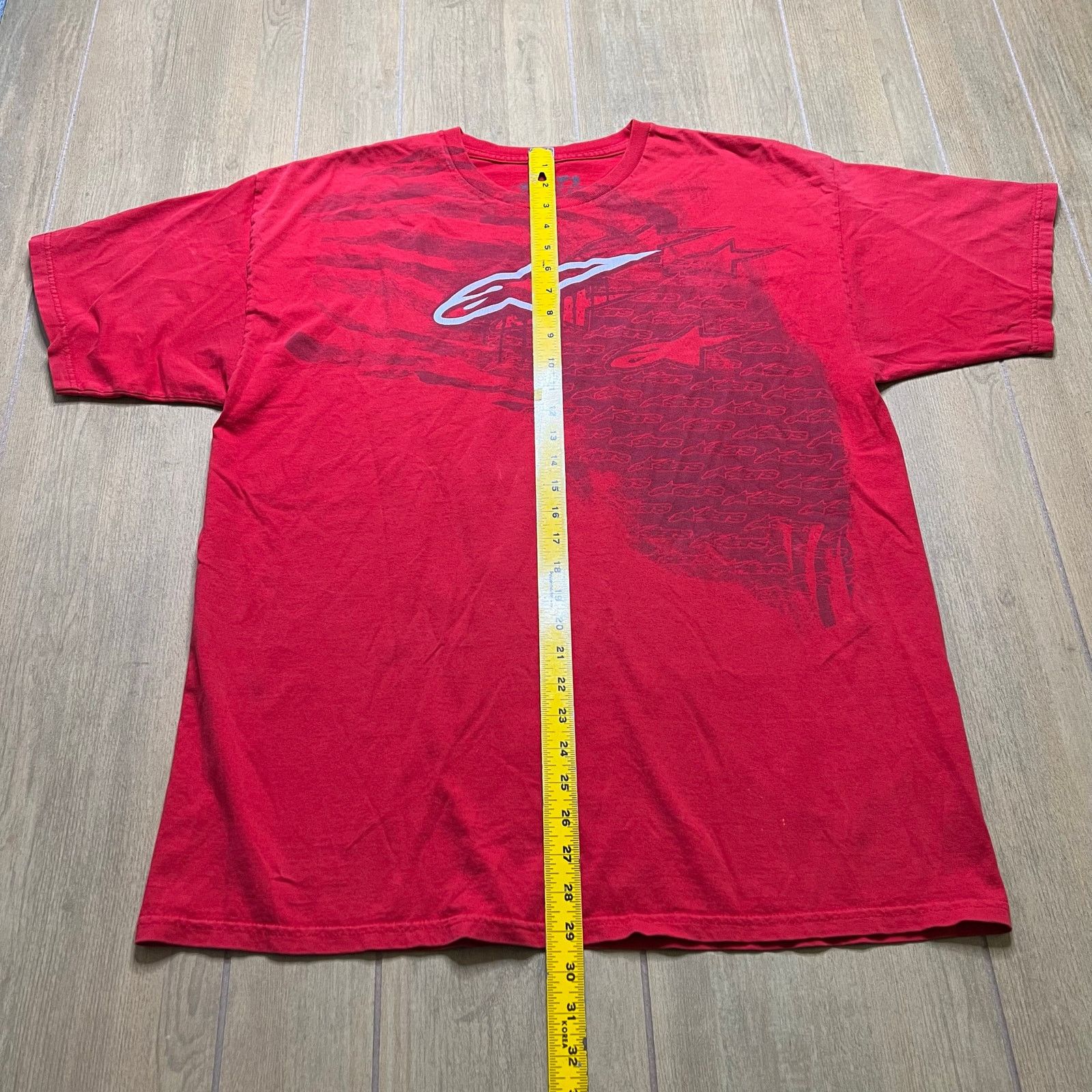 Vintage Y2K Alpinestars Ageless T-Shirt in red Men Sz XL logo grunge Size US XL / EU 56 / 4 - 6 Thumbnail