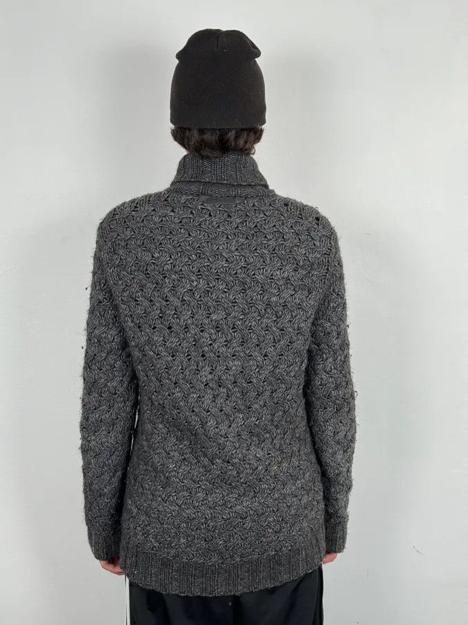 Dolce & Gabbana AW2011 Dolce & Gabbana Grey Wool Zip-up Jacket Size US L / EU 52-54 / 3 - 3 Thumbnail