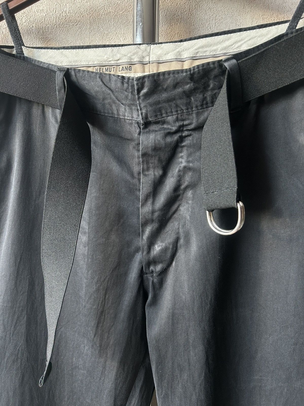 Helmut Lang Vintage Archive Helmut Lang Belted Tactical Trouser Pants Size US 30 / EU 46 - 12 Thumbnail