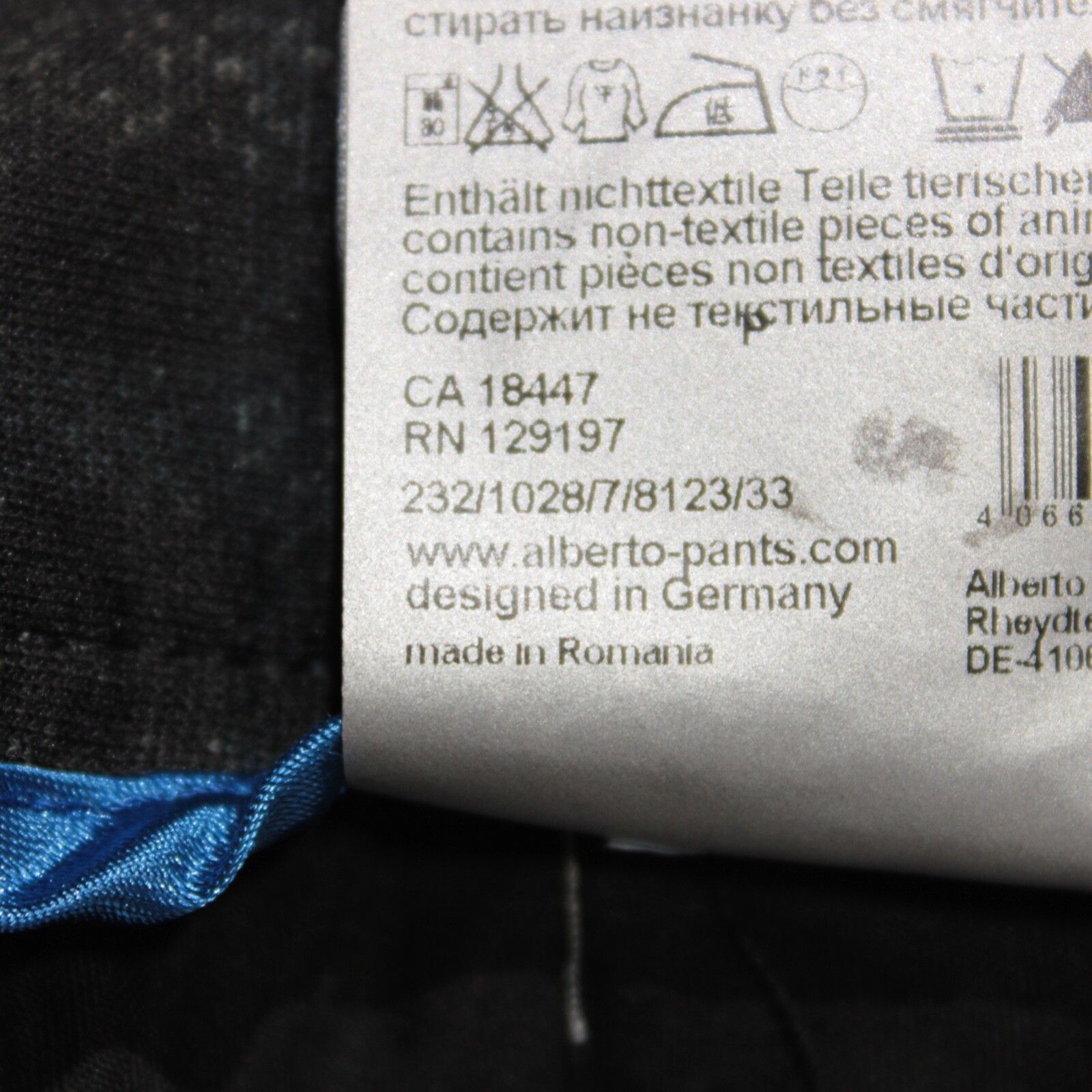 Alberto ALBERTO New with tags Dress Pants Size 38 US In Gray Size US 38 / EU 54 - 9 Thumbnail