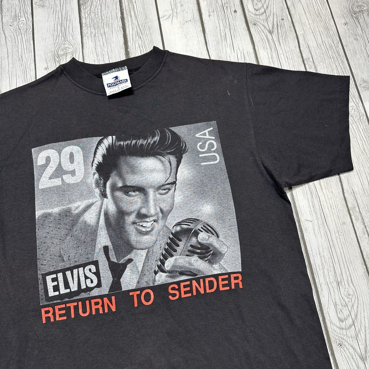 Band Tees × Vintage Vintage Elvis tee Size US M / EU 48-50 / 2 - 3 Thumbnail