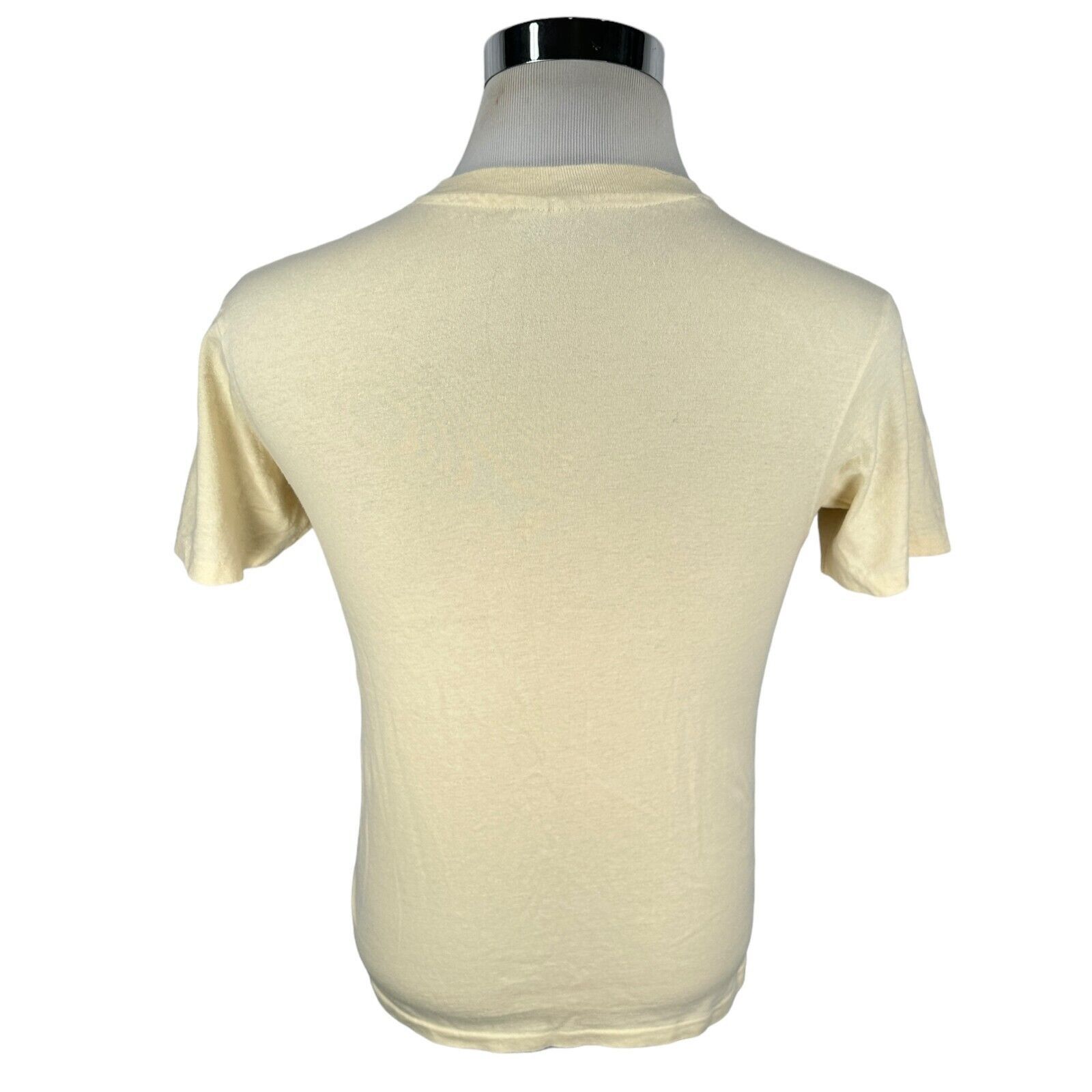 Hanes Vintage Golden Gate Bridge T-Shirt Mens Medium Ivory USA 80s Size US M / EU 48-50 / 2 - 5 Thumbnail