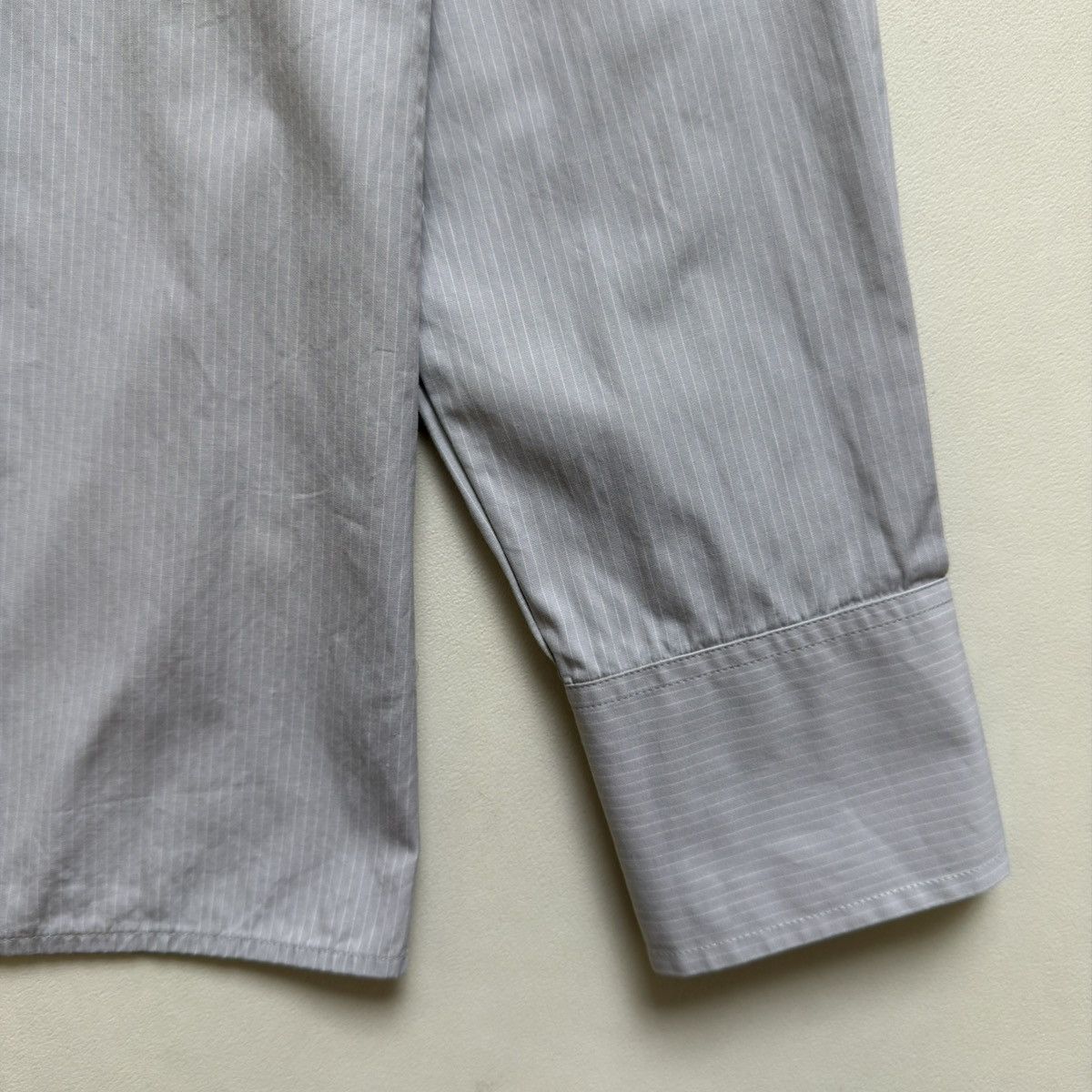 Maison Margiela A/W 02 ‘Oversized Button Track’ Striped Shirt Size US L / EU 52-54 / 3 - 7 Thumbnail