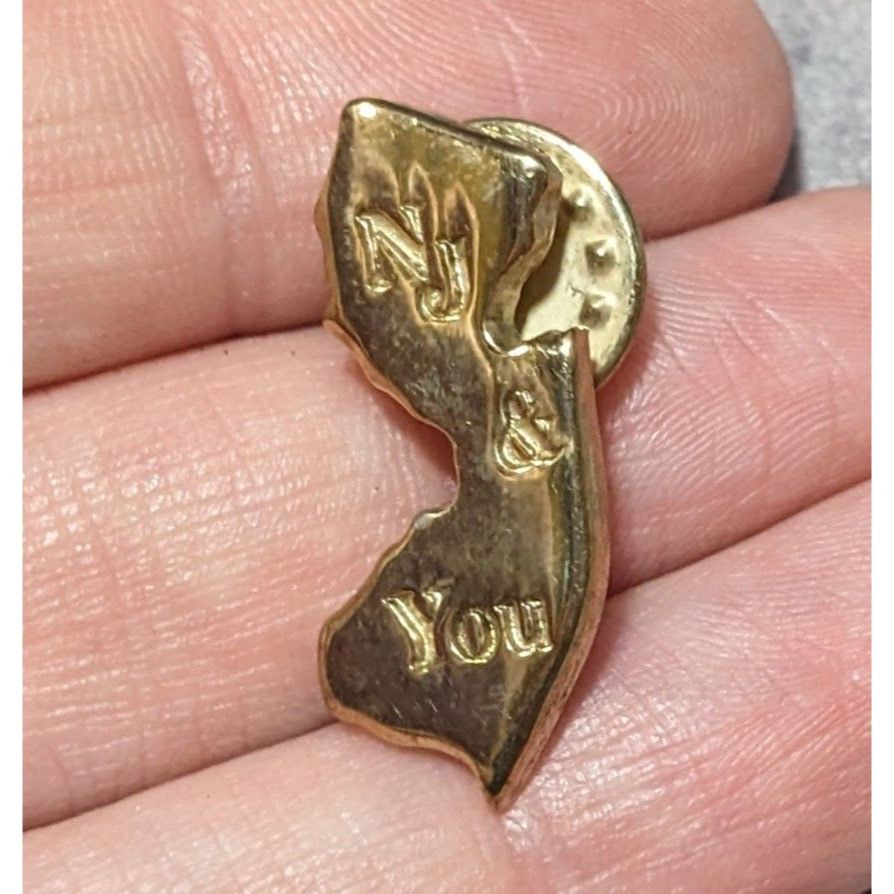 Other New Jersey & You Gold Tone Souvenir Lapel Pin Size ONE SIZE - 5 Thumbnail