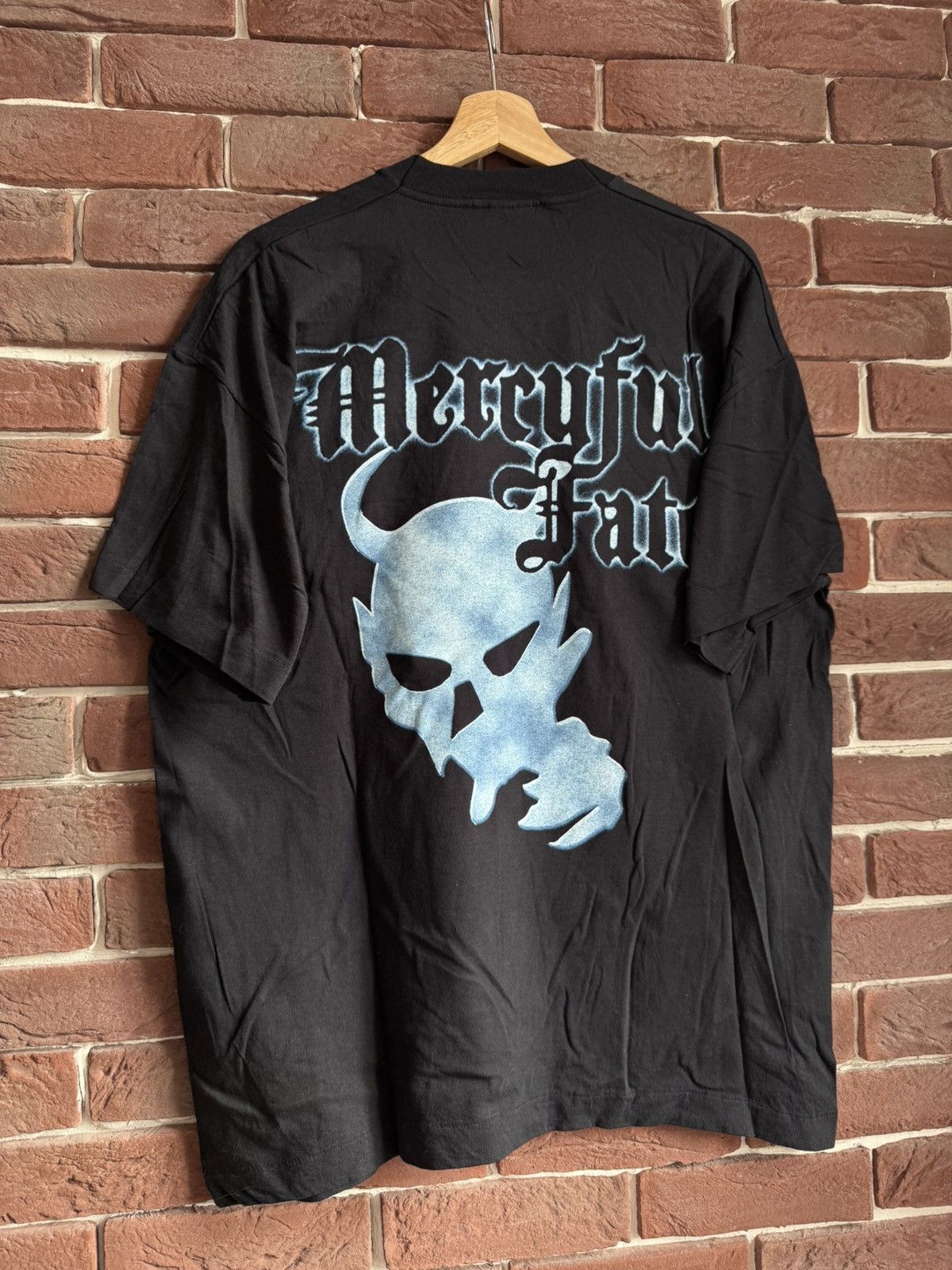 Band Tees Vintage Mercyful Fate 90s Metal Band Tee Death Hype Rare Size US XL / EU 56 / 4 - 5 Thumbnail