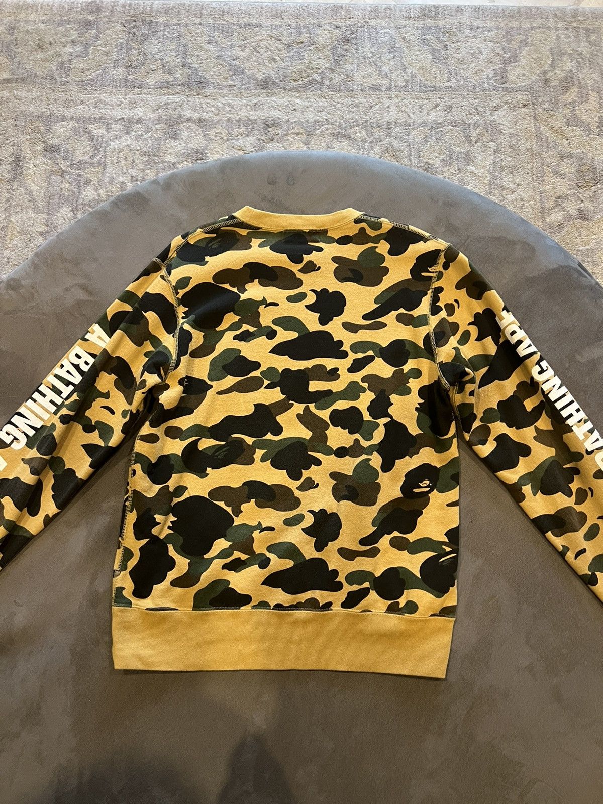 Bape Bape camo crewneck sweatshirt Size US M / EU 48-50 / 2 - 2 Thumbnail