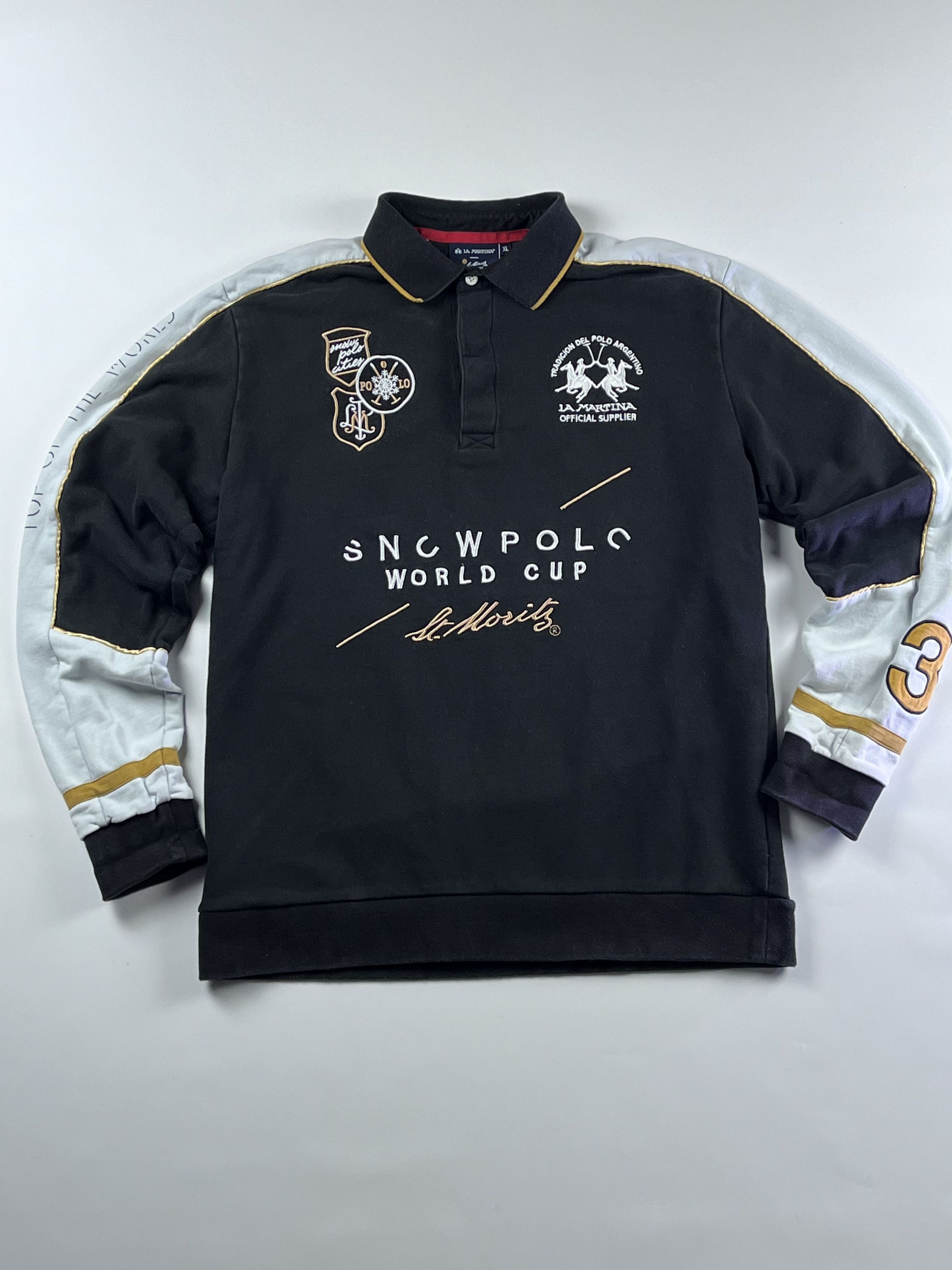 La Martina La Martina Snow Polo WorldCup St.Moritz Size US L / EU 52-54 / 3 - 12 Thumbnail