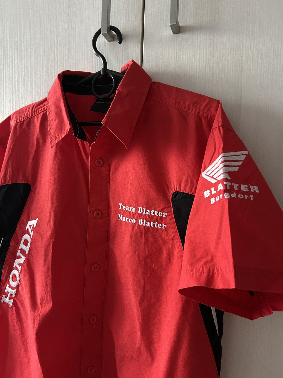Honda × NASCAR × Vintage Vintage Honda Team Blatter racing big logo polos shirt Size US M / EU 48-50 / 2 - 3 Thumbnail