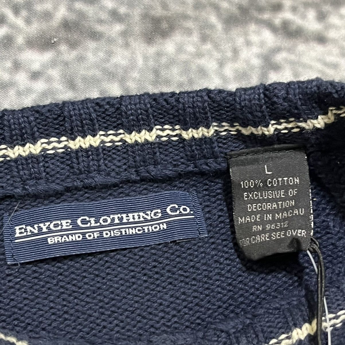 Enyce Vintage Y2K Enyce Hip-Hop Skater Spellout Crewneck Sweater Size US L / EU 52-54 / 3 - 7 Thumbnail