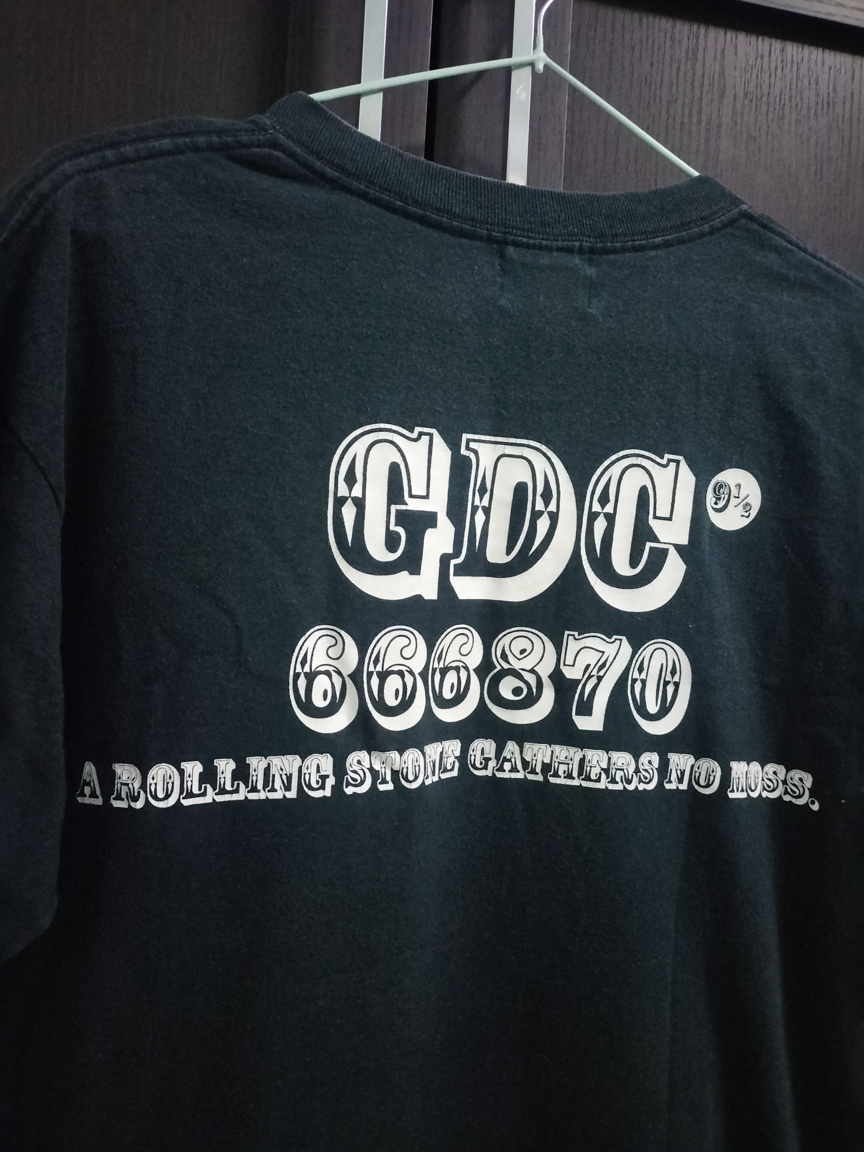 Japanese Brand × Narcotic GDC × Vintage Vintage GDC Collab Anvil MKK 3 Numbers Rolling Stones Size US M / EU 48-50 / 2 - 10 Thumbnail