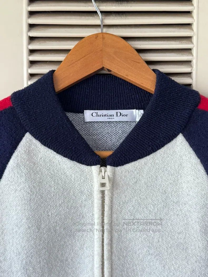 Dior Dior Colour-blocked zipper knitted coat Size XS / US 0-2 / IT 36-38 - 3 Thumbnail