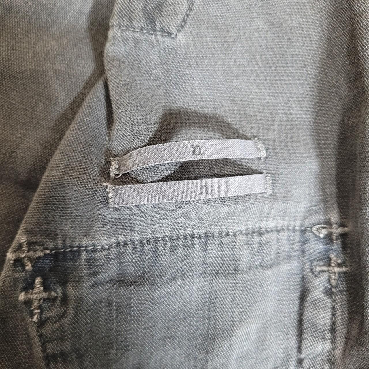 Number (N)ine SS08 washed denim western button up Size US L / EU 52-54 / 3 - 6 Thumbnail