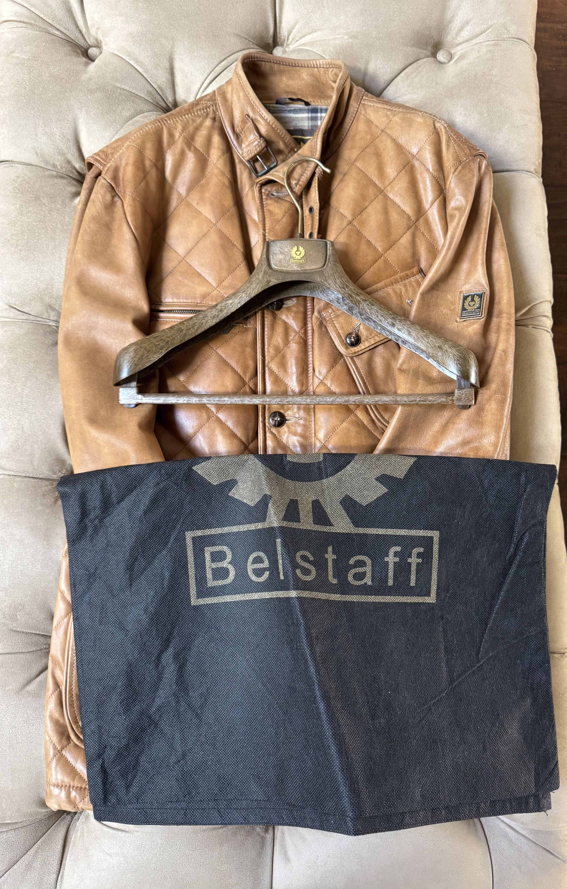 Belstaff Belstaff Gold Label Quilted Leather Trialmaster Size US L / EU 52-54 / 3 - 8 Thumbnail