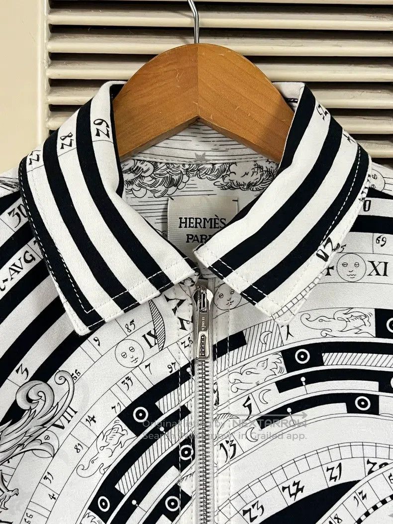 Hermes Hermes Astrology Print Padded Jacket Size XS / US 0-2 / IT 36-38 - 4 Thumbnail