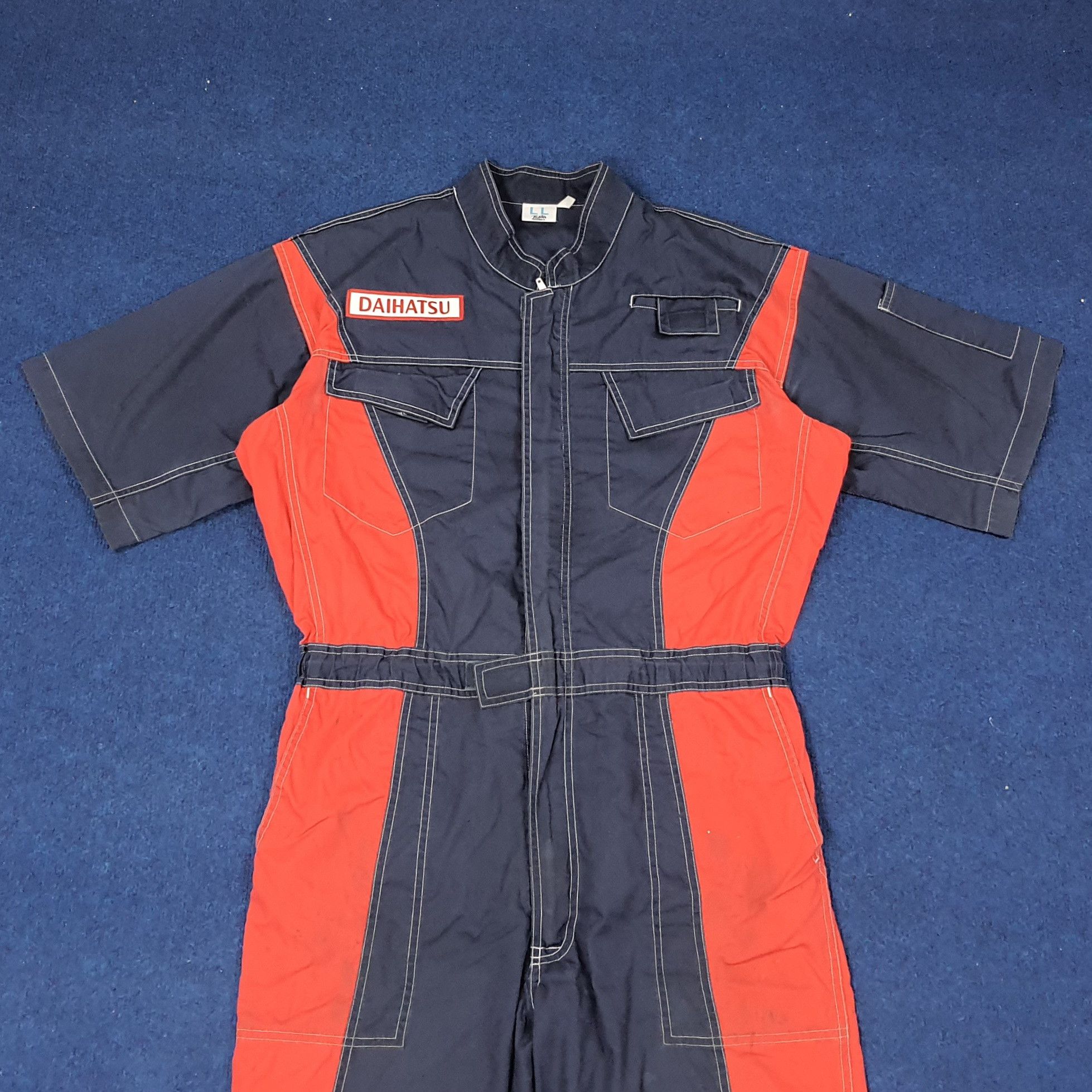 Japanese Brand × Vintage Vintage DAIHATSU Japan Motorsports Racing Coverall C232N25 Size US L / EU 52-54 / 3 - 3 Thumbnail