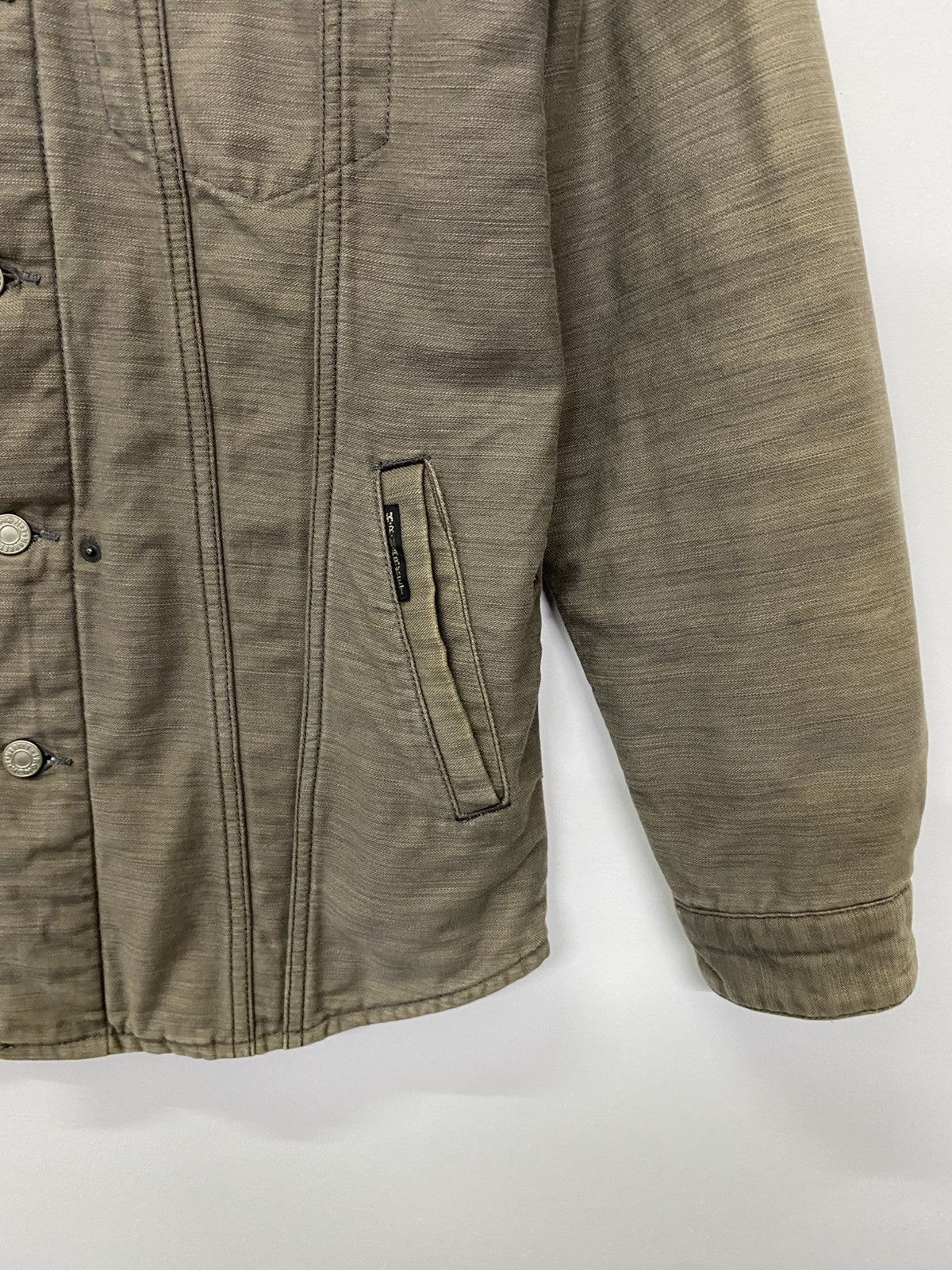 Japanese Brand Sun Faded HR Market Button Jacket Size US S / EU 44-46 / 1 - 3 Thumbnail