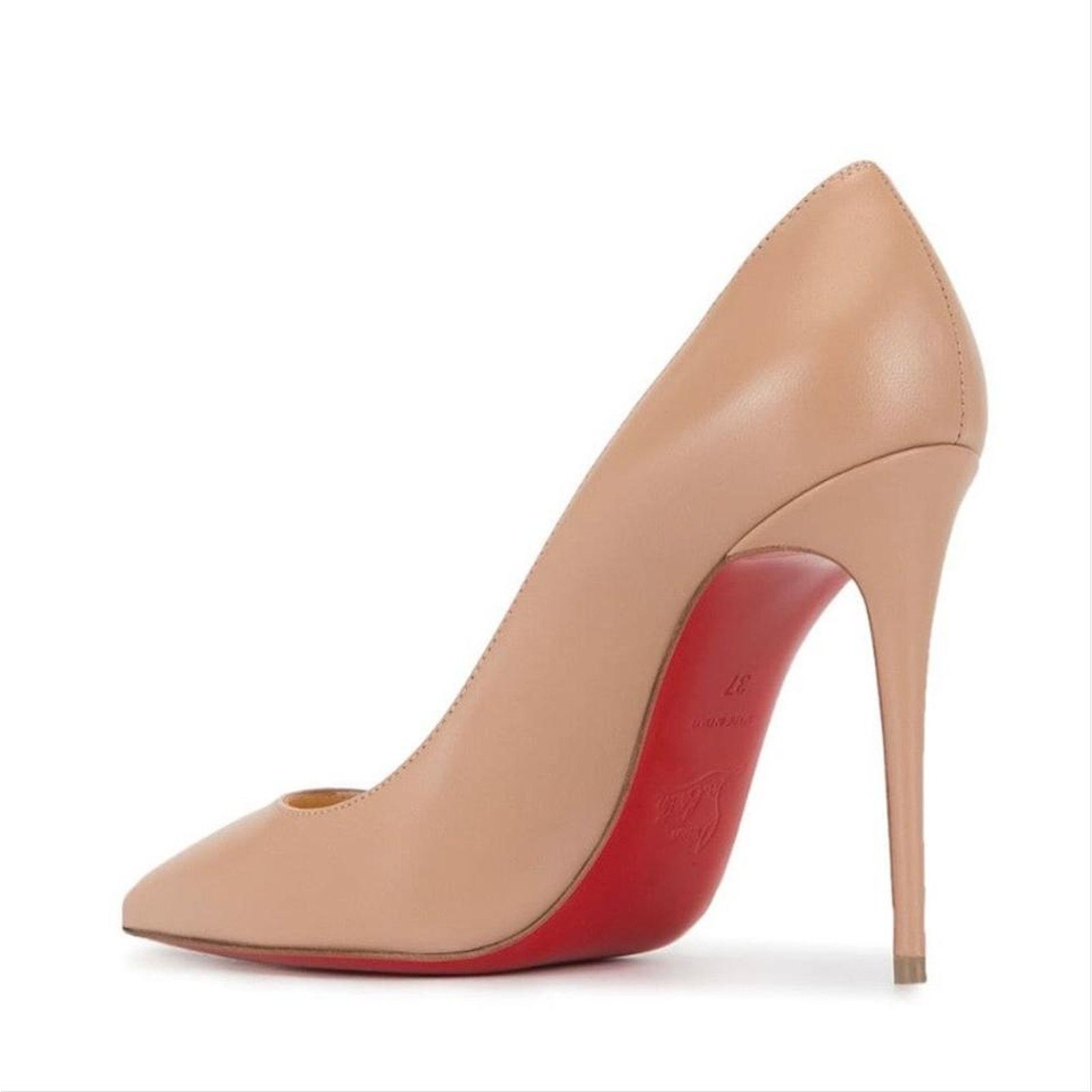 Christian Louboutin Kate 100 leather pumps 36 Size US 6 / IT 36 - 3 Thumbnail