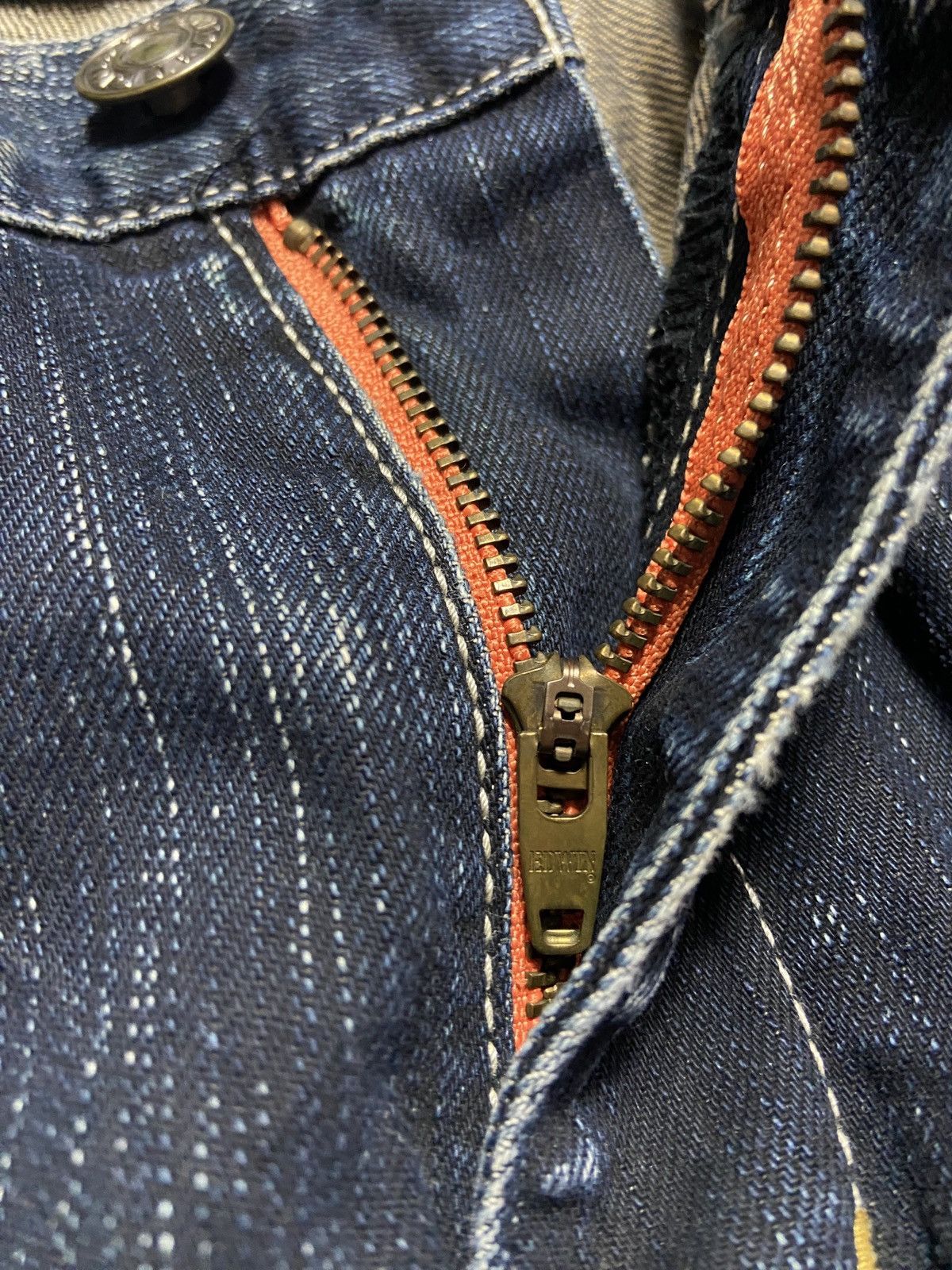 Edwin × Japanese Brand Rare Vintage Y2K Edwin XV-Function Twisted Leg Size US 34 / EU 50 - 8 Thumbnail
