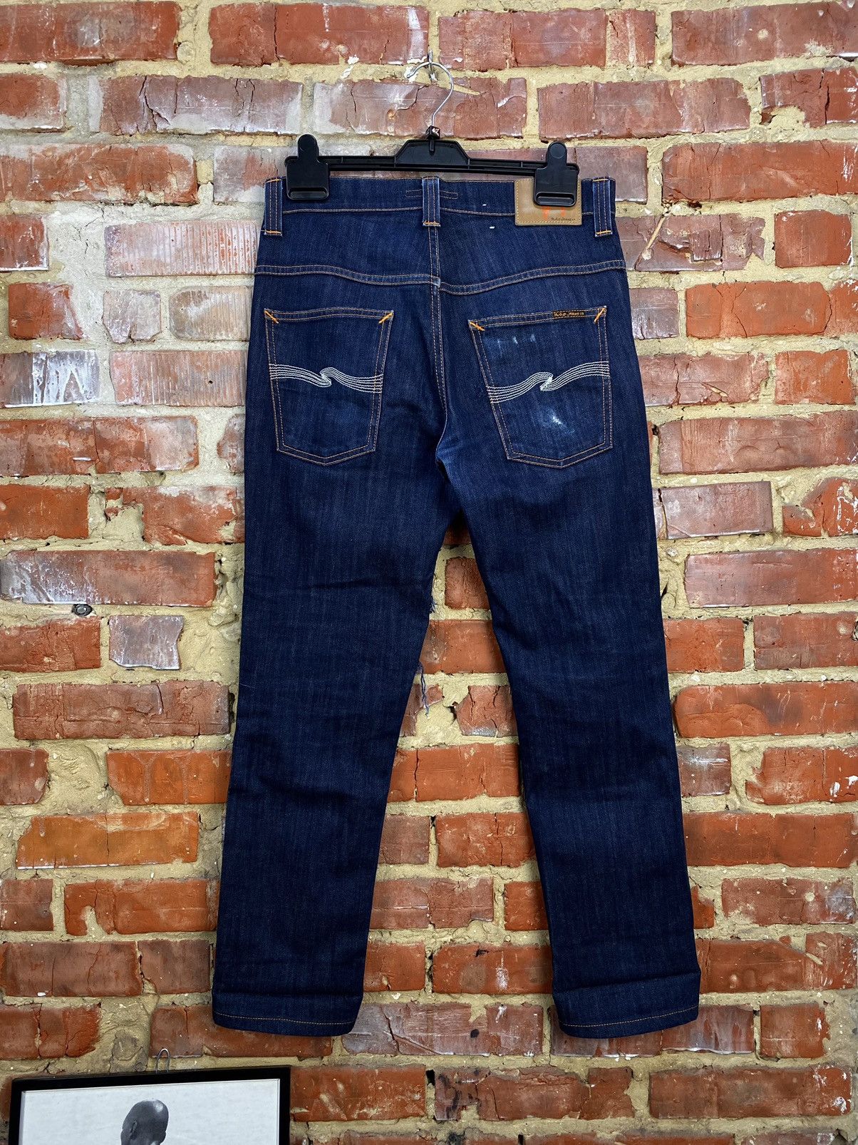 Nudie Jeans Nudie Thin Finn Organic Custom Jeans Size US 33 - 13 Thumbnail