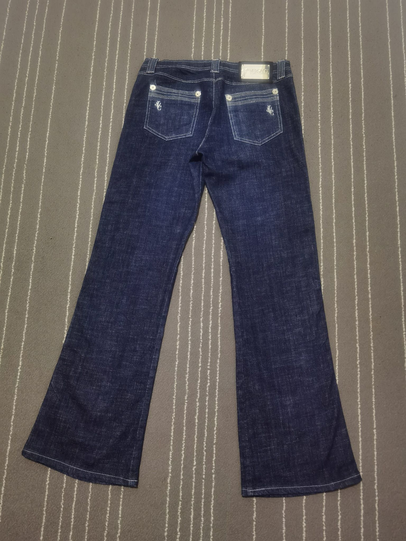 Versace VERSACE JEANS COUTURE bootcut woman jeans w30 22353 Size 30" / US 8 / IT 44 - 1 Thumbnail