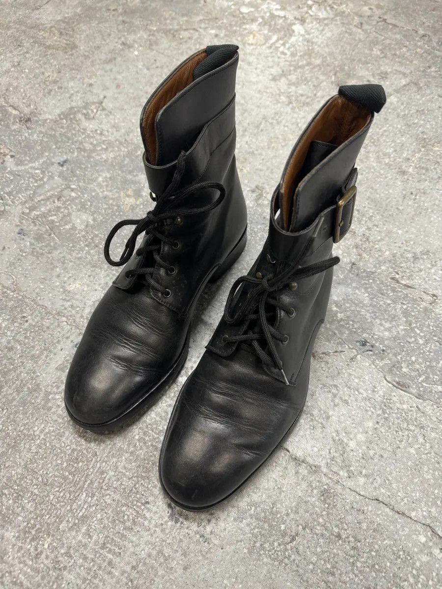 Dolce & Gabbana FW2000 Dolce & Gabbana Black Leather Boots Size US 7.5 / EU 40-41 - 7 Thumbnail