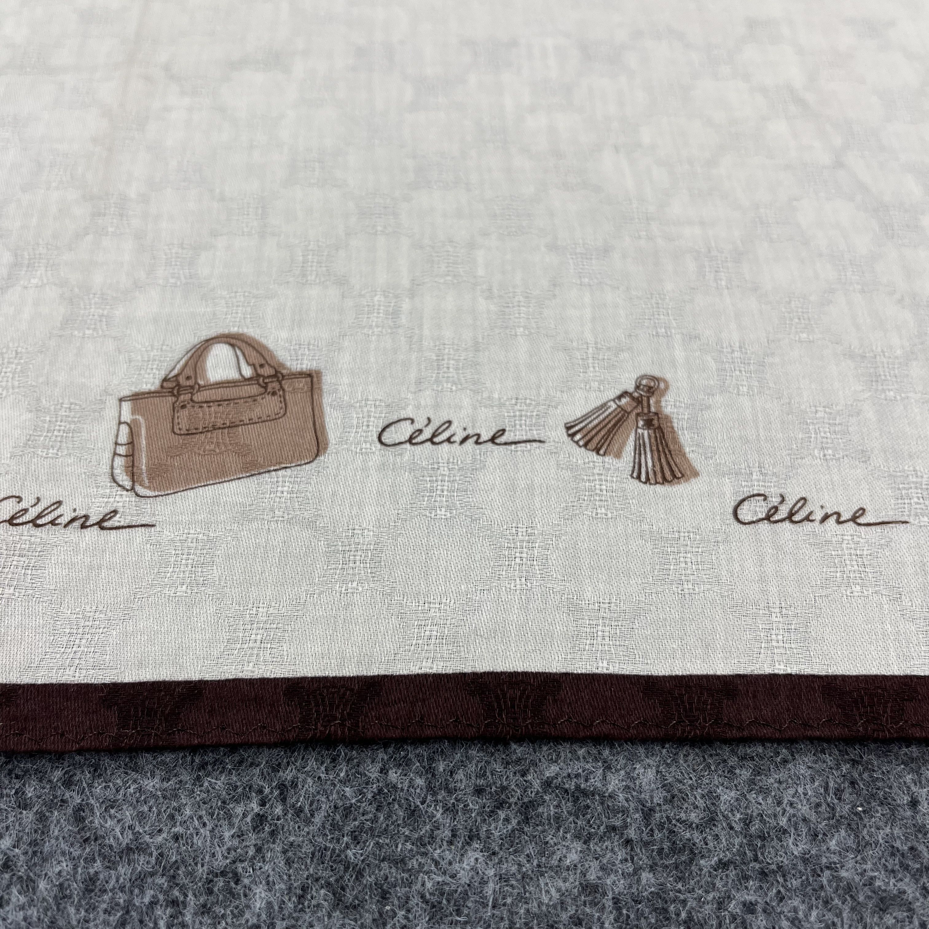 Celine Celine Handkerchief / Bandana / Headscarf B1688 Size ONE SIZE - 5 Thumbnail