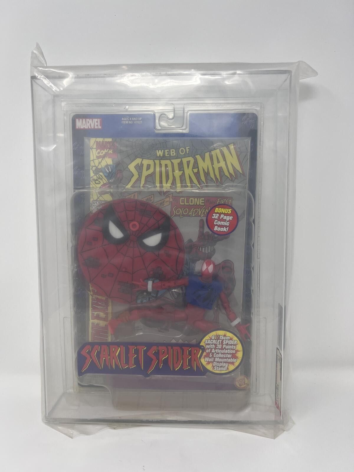 Other Scarlet Spider-Man AFA 85 KB Exclusive ToyBiz Marvel Legends Size ONE SIZE - 3 Thumbnail