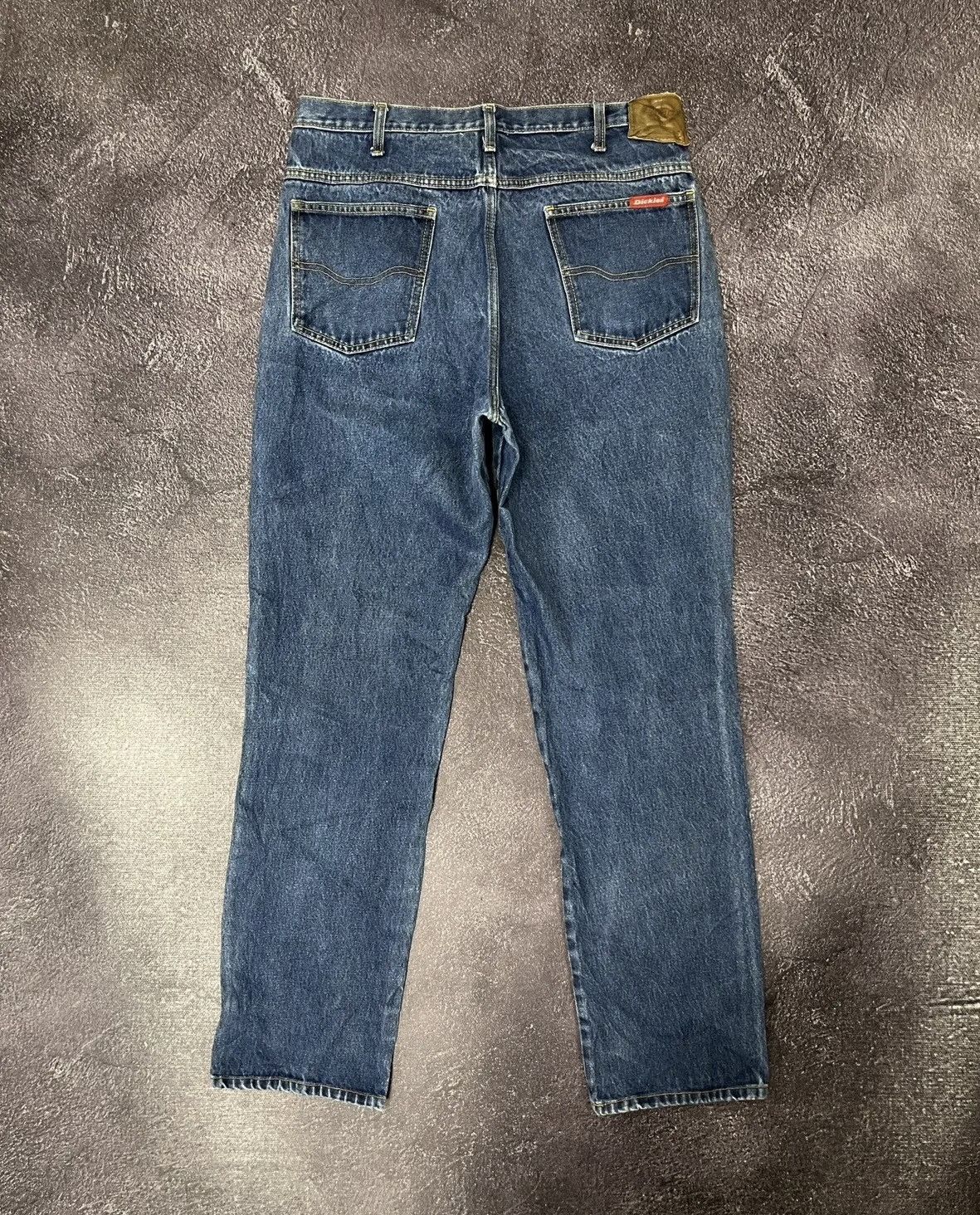 Dickies × Vintage Vintage Dickies USA Blue Denim Work Hype Jeans Size US 34 / EU 50 - 1 Thumbnail