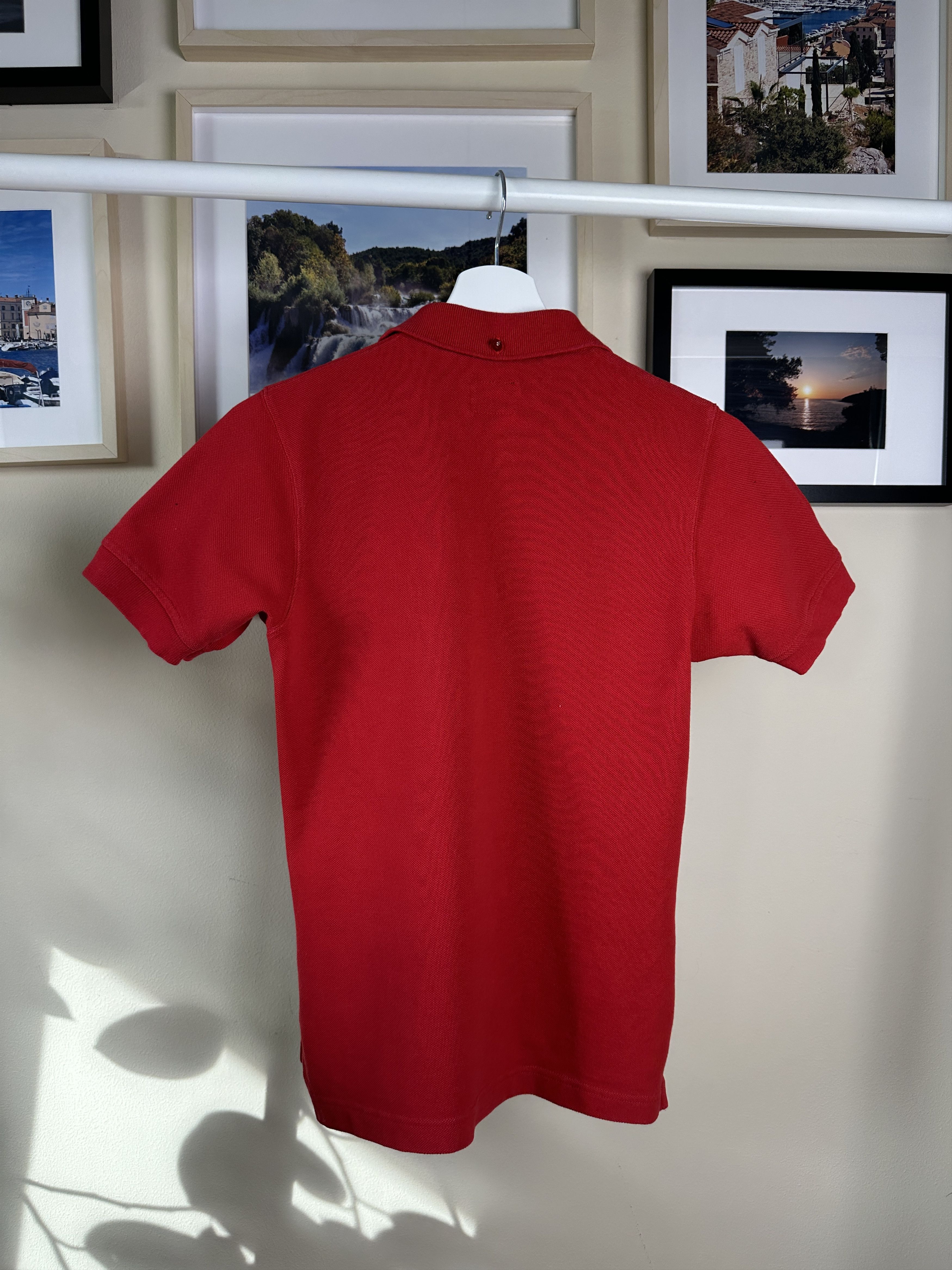 Evisu Vintage Evisu Red Polo Shirt – Size L – Evisu Ranch Japan Size L / US 10 / IT 46 - 3 Thumbnail