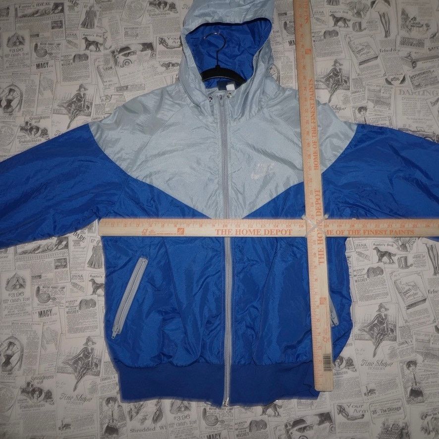 Nike Large -Vintage Y2K Nike zip up lightweight 1980s windbreaker Size US L / EU 52-54 / 3 - 4 Thumbnail
