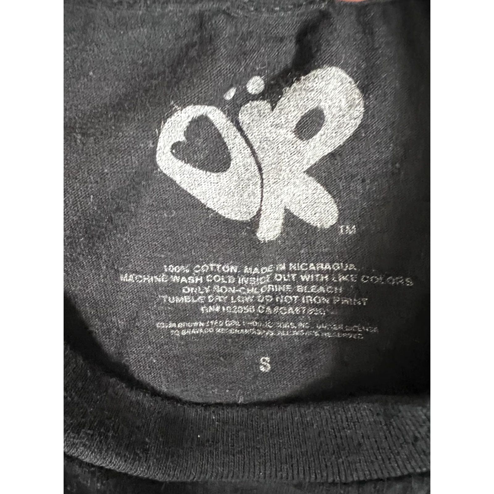 Vintage Olivia Rodrigo World Tour Live T-Shirt Small Concert Merch Womens Shirt Black Short Sleeve Crew Neck Cotton Regular Fit Size S / US 4 / IT 40 - 5 Thumbnail