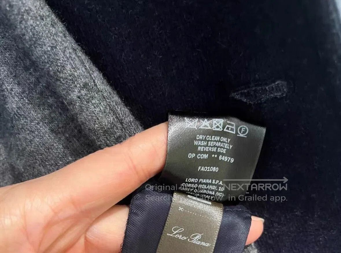 Loro Piana Loro Piana Men's Cashmere Coat Navy Blue. Size US M / EU 48-50 / 2 - 7 Thumbnail