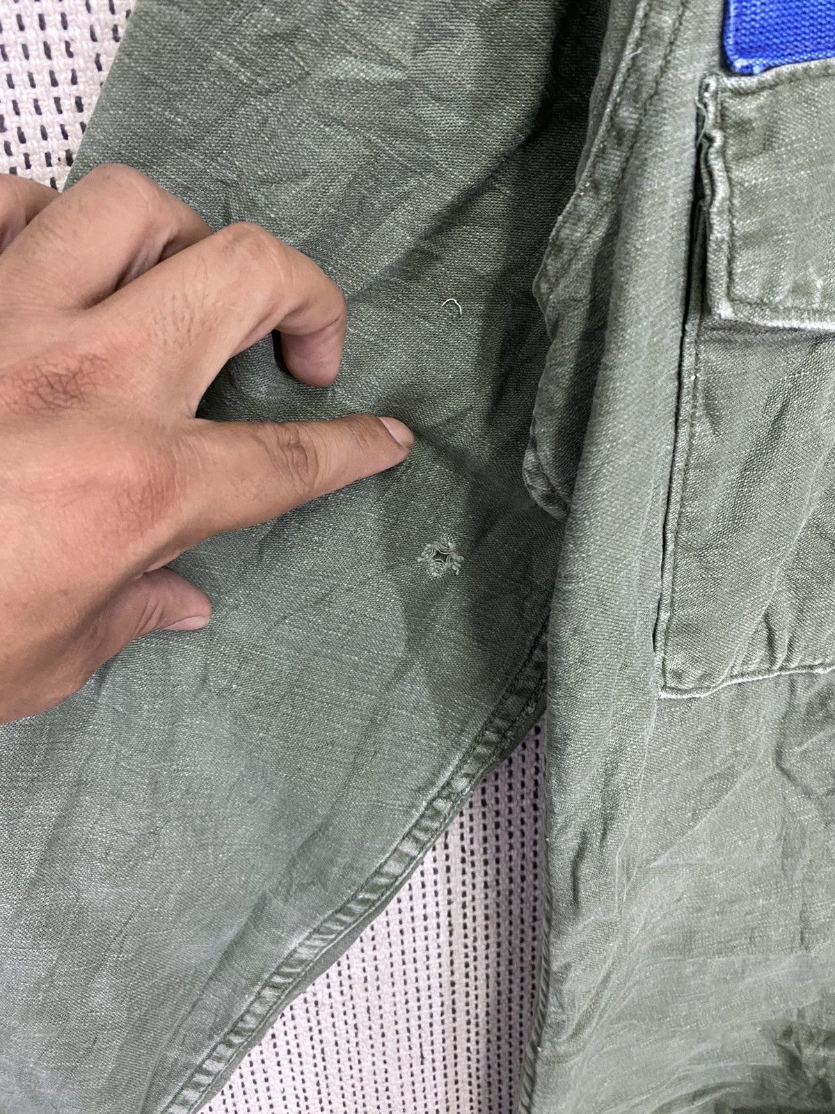 Army Of Me × Vintage Vintage 80s og 107 us air force shirt distressed Size US M / EU 48-50 / 2 - 8 Thumbnail