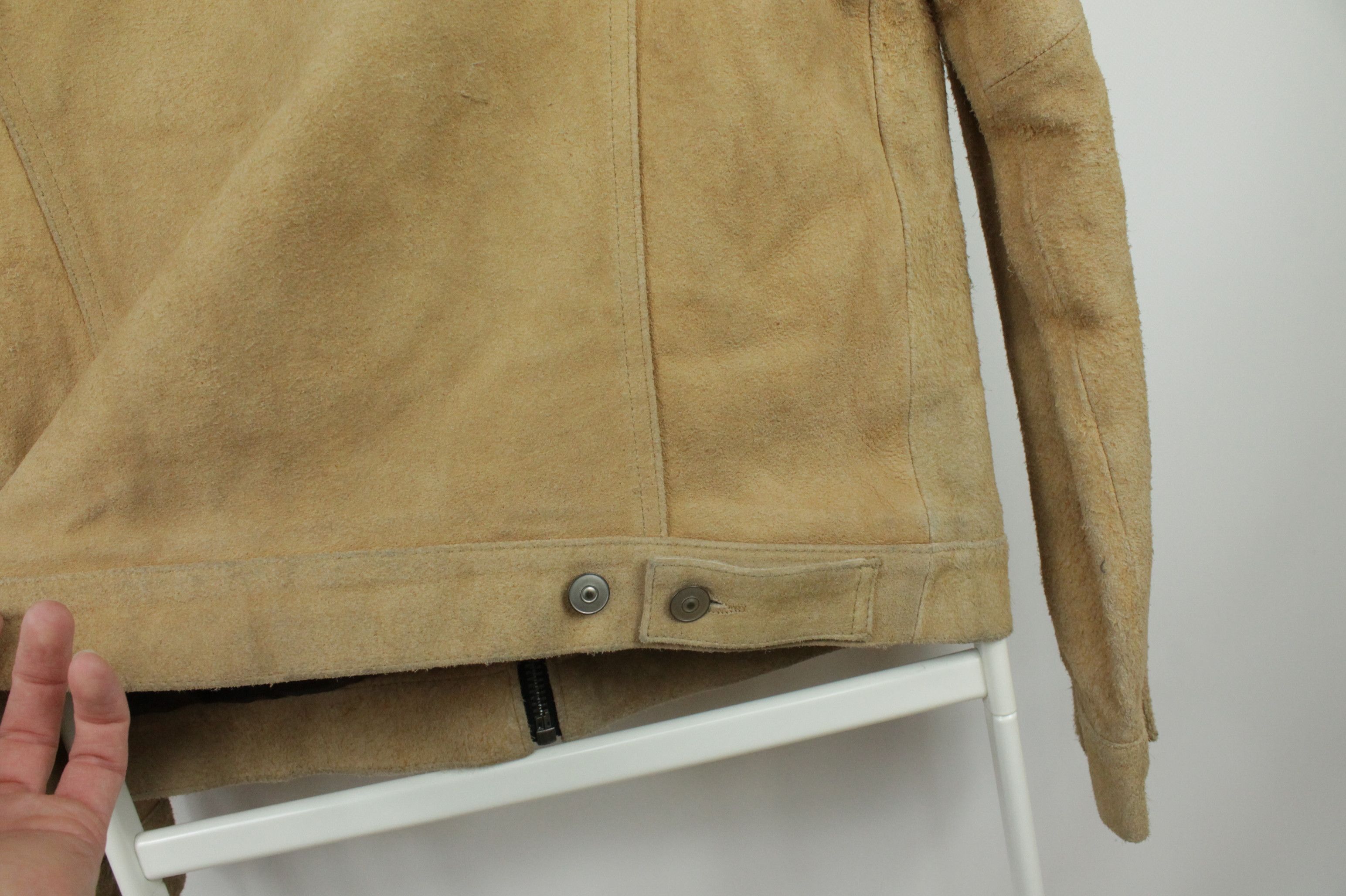 H&M H&M Suede Camel Leather Jacket Size US L / EU 52-54 / 3 - 9 Thumbnail