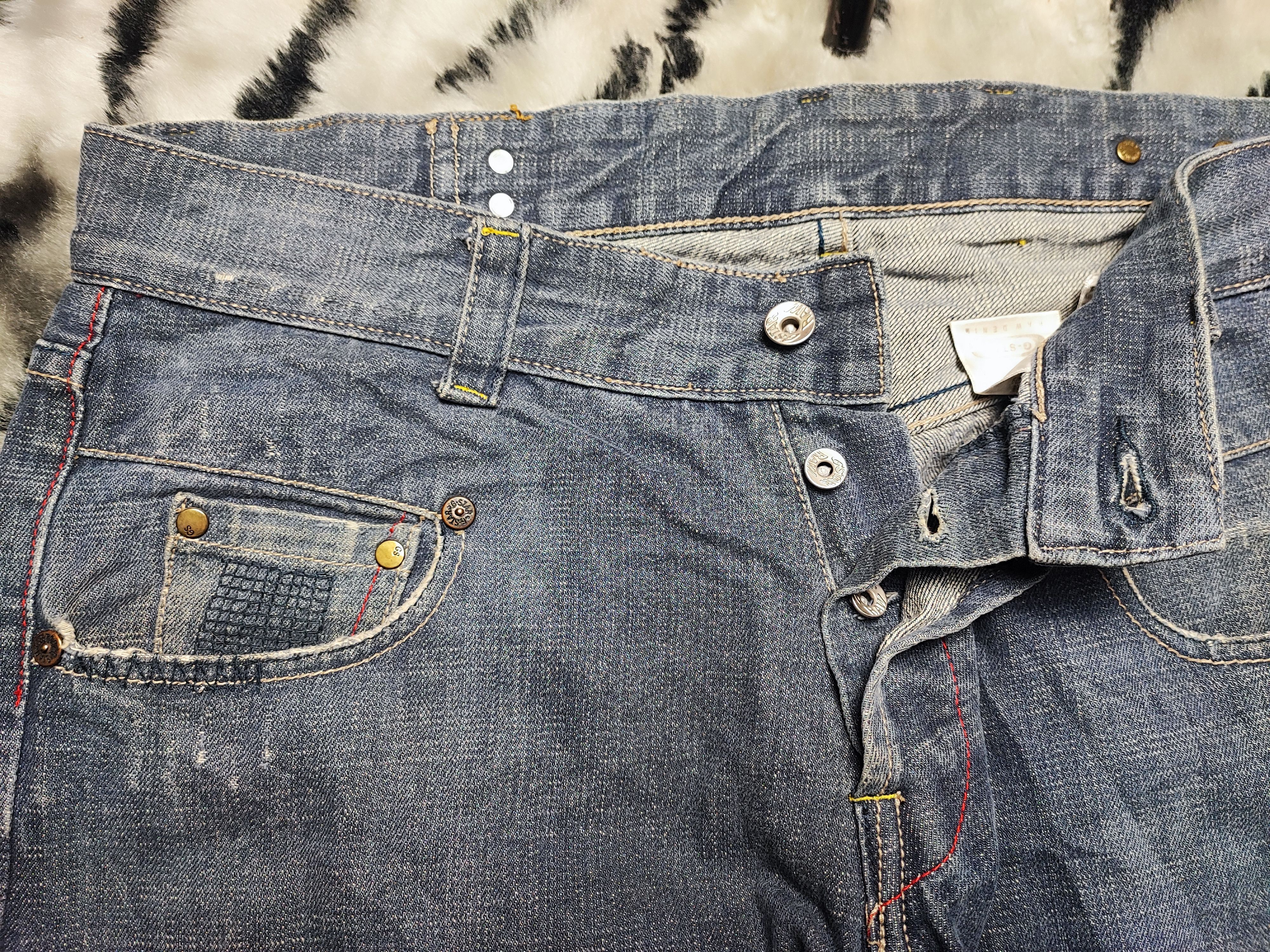 G-Star Vintage G Star Raw Radar Low Loose Fly Button Jeans 36x32 Size US 36 / EU 52 - 4 Thumbnail
