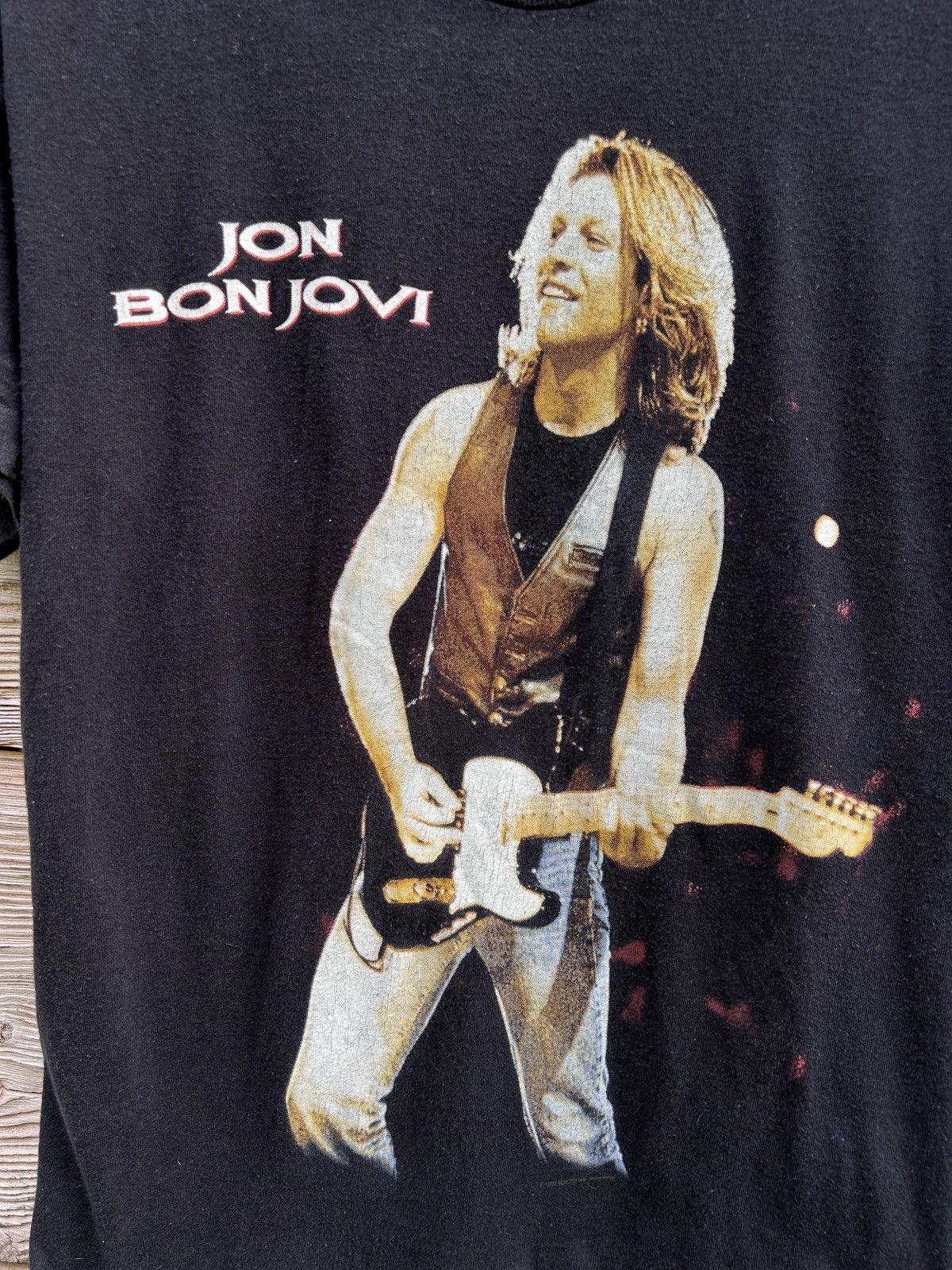 Band Tees 90s Vintage 1996 Bon Jovi These Days Tour Rare T-Shirt Size US M / EU 48-50 / 2 - 2 Thumbnail