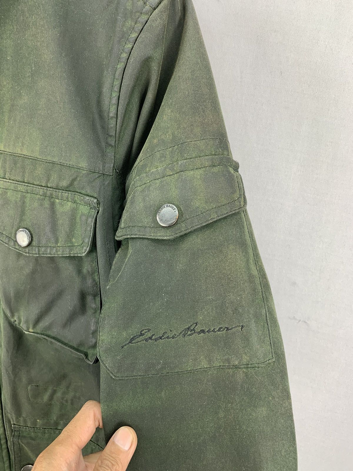 Eddie Bauer Vintage Eddie Bauer Waxed M-65 Field Jacket Size US M / EU 48-50 / 2 - 10 Thumbnail