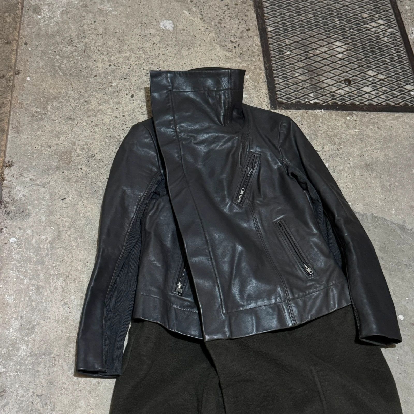 Rick Owens Rick owens leather cashmere coat jacket Size M / US 6-8 / IT 42-44 - 10 Thumbnail