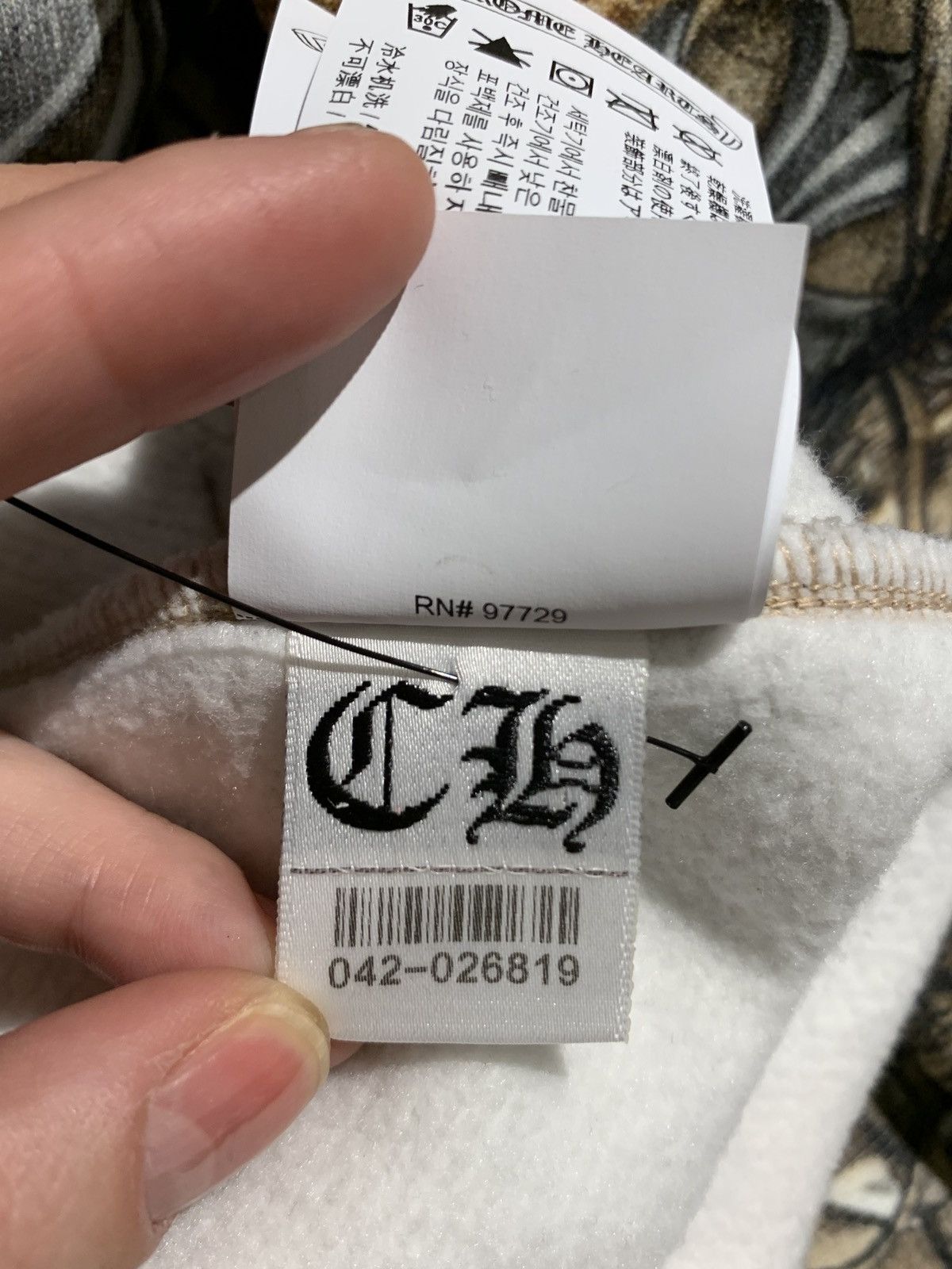 Chrome Hearts × Drake Nike nocta horseshoe camo hoodie Size US XL / EU 56 / 4 - 7 Thumbnail