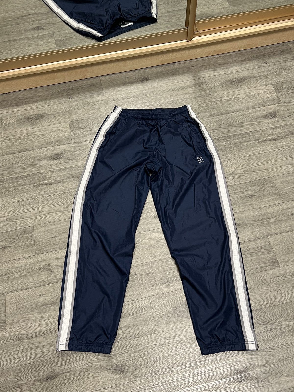 Nike × Vintage Nike court vintage track pants Size US 34 / EU 50 - 1 Thumbnail