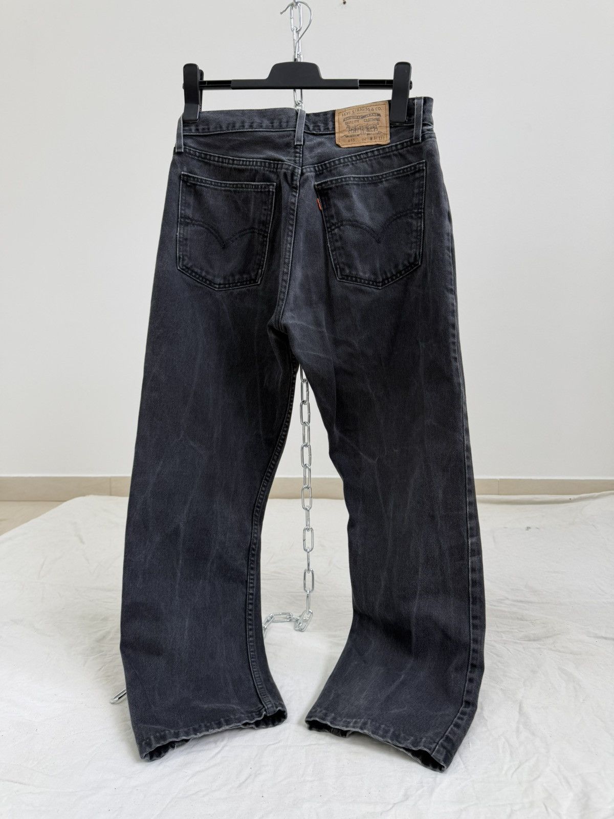 Levi's 1970s Vintage Levis Orange Tab Jeans Pants Size US 34 / EU 50 - 4 Thumbnail