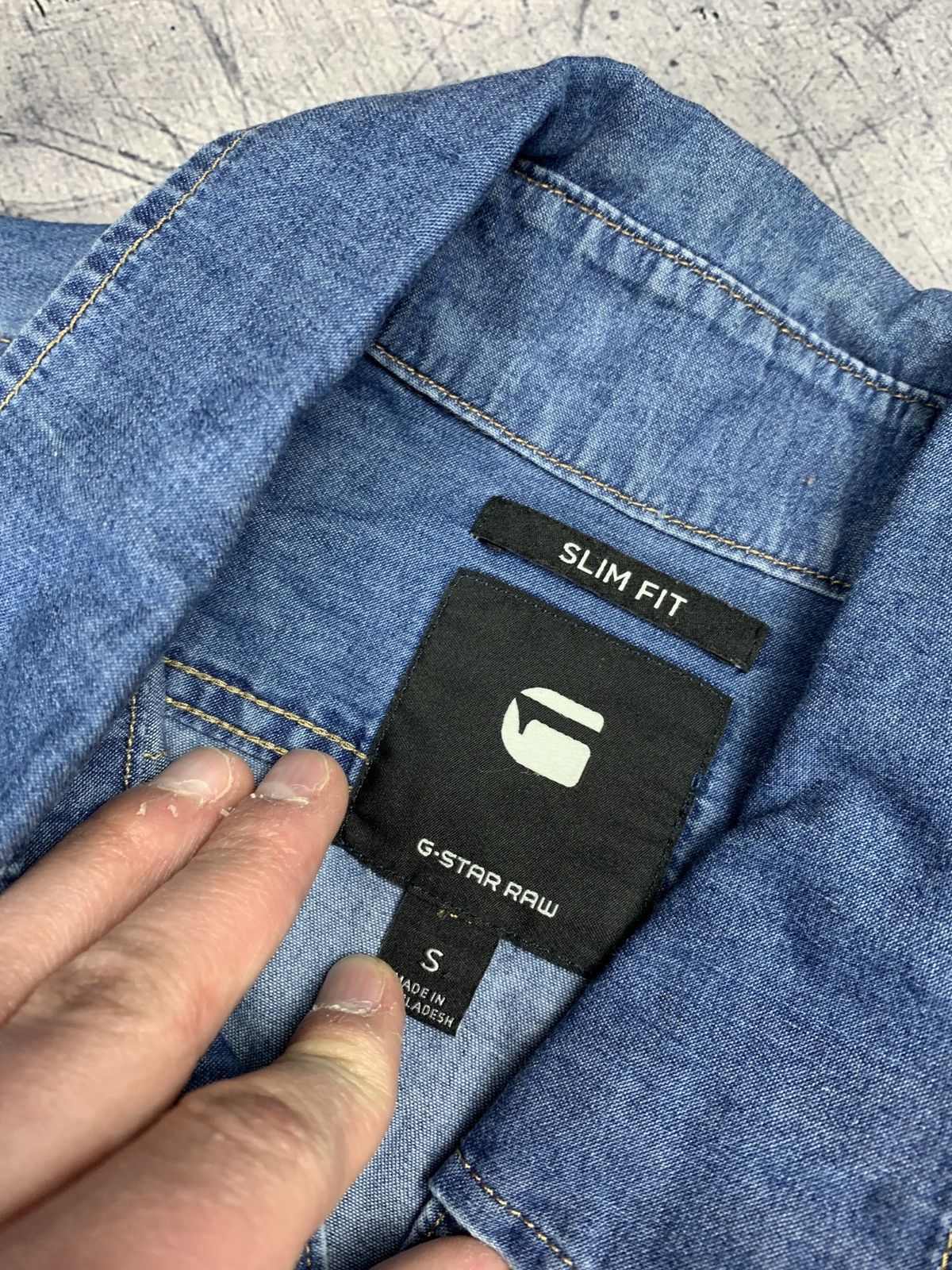 G-Star G-Star Raw 3301 Denim Shirt Buttons Up Long Sleeve Men’s S Size US S / EU 44-46 / 1 - 6 Thumbnail