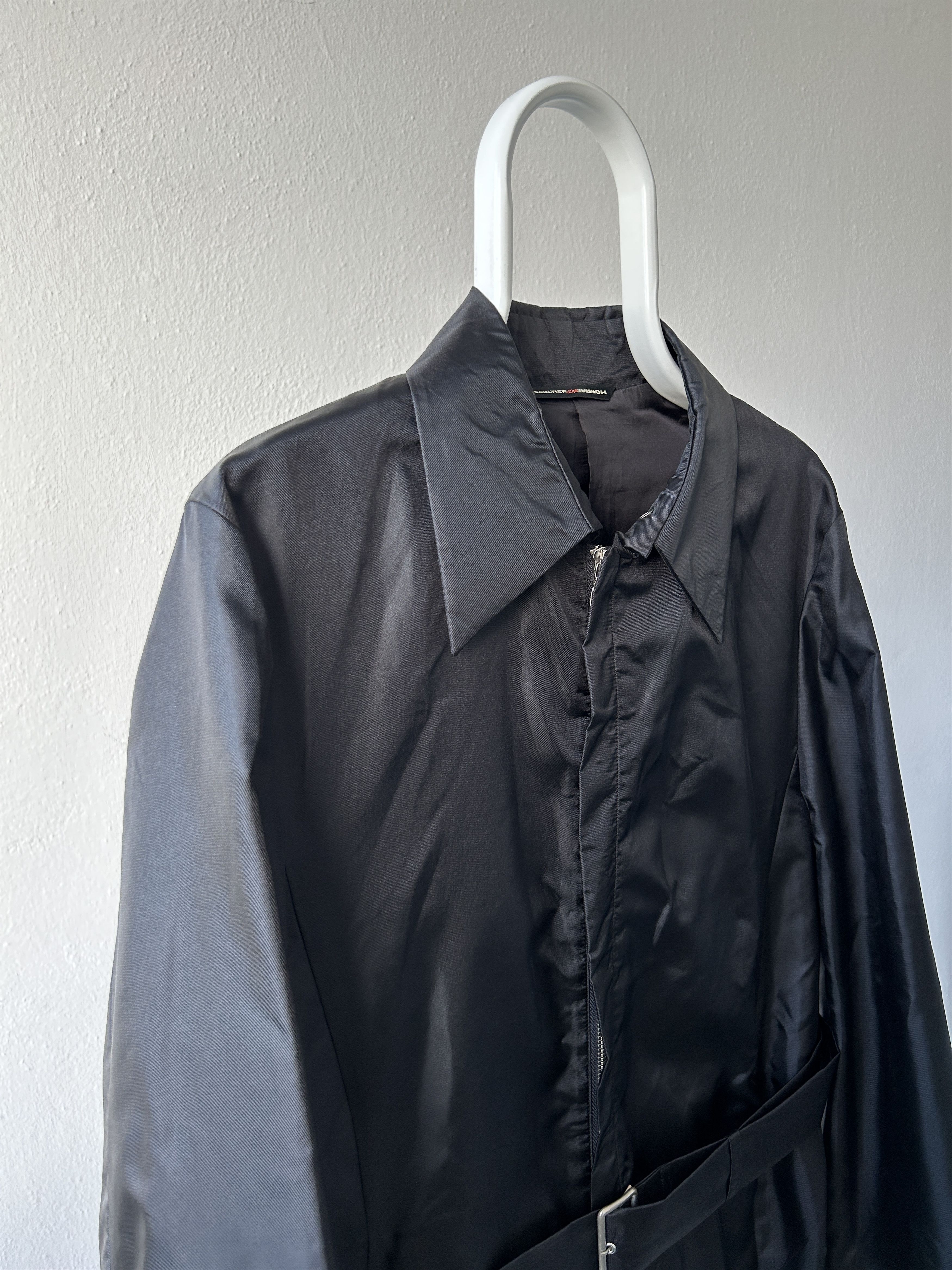 Jean Paul Gaultier Gaultier homme objet nylon belted trench coat Size US S / EU 44-46 / 1 - 4 Thumbnail