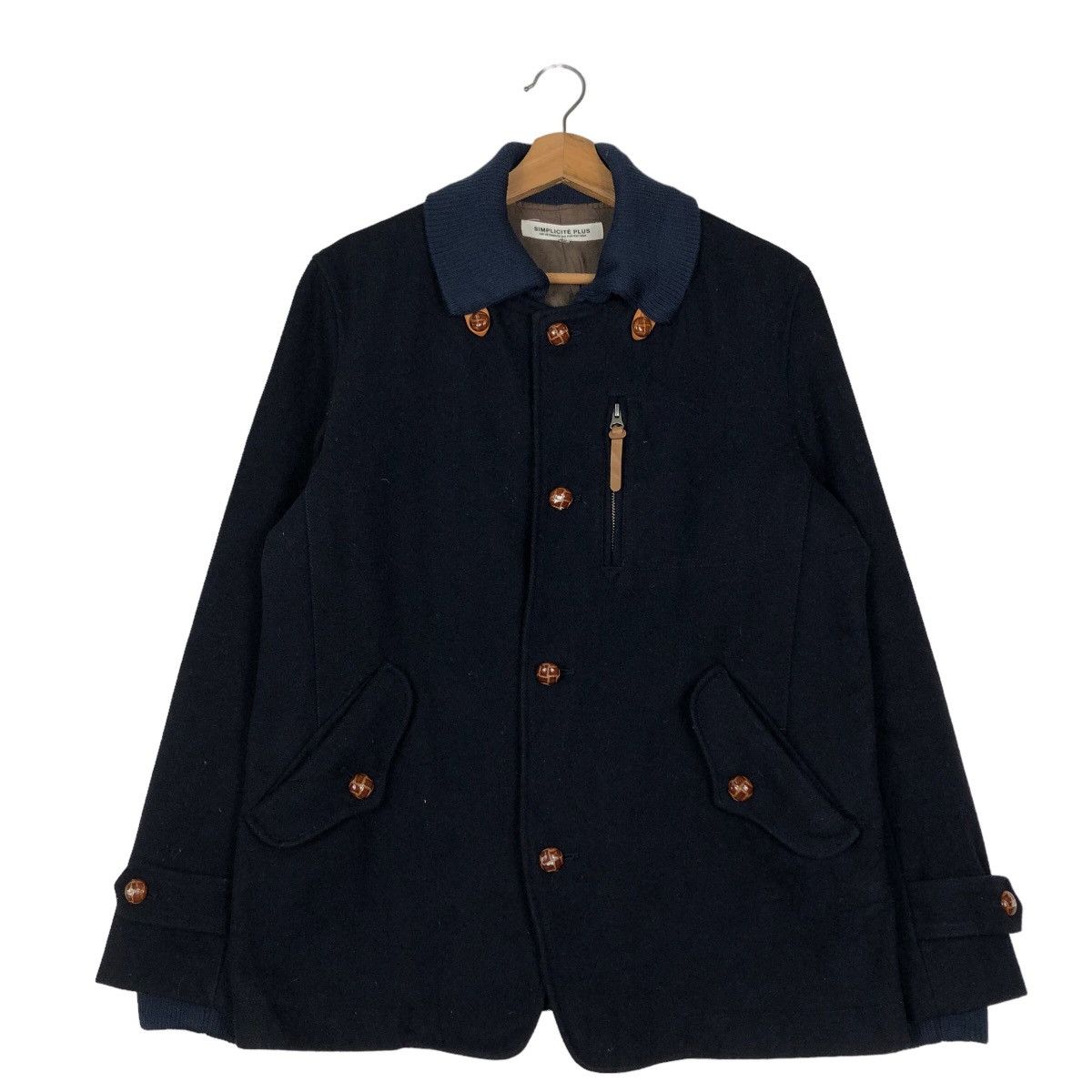 🔥Vintage Wool Jacket Worker Simplicite Plus Japan