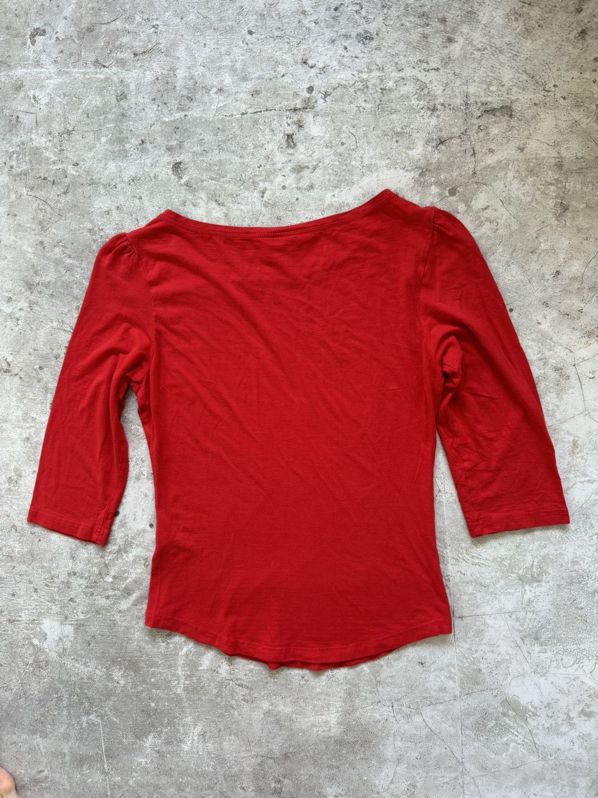 Walter Van Beirendonck W L.T. Sleeping Beast red longsleeve shirt Size M / US 6-8 / IT 42-44 - 4 Thumbnail