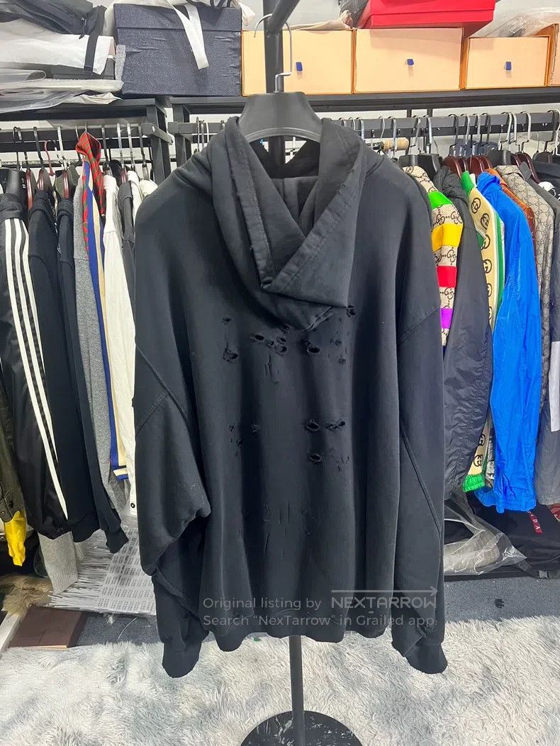 Balenciaga Destroyed hoodie