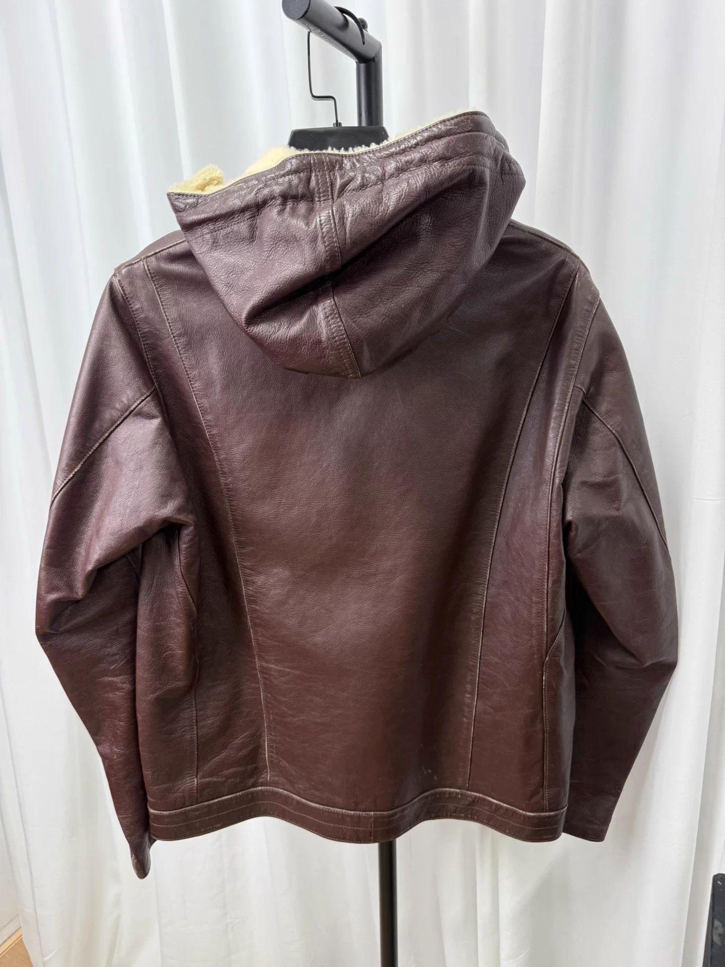 Undercover UNDERCOVER 10AW Diagonal Zipper Leather Jacket Size US L / EU 52-54 / 3 - 2 Thumbnail